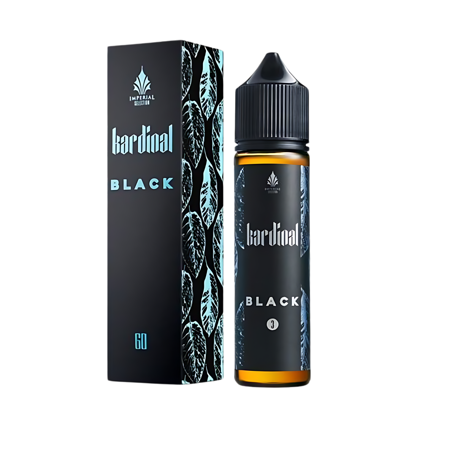 Black Shortfill 60ml E-liquid by Kardinal