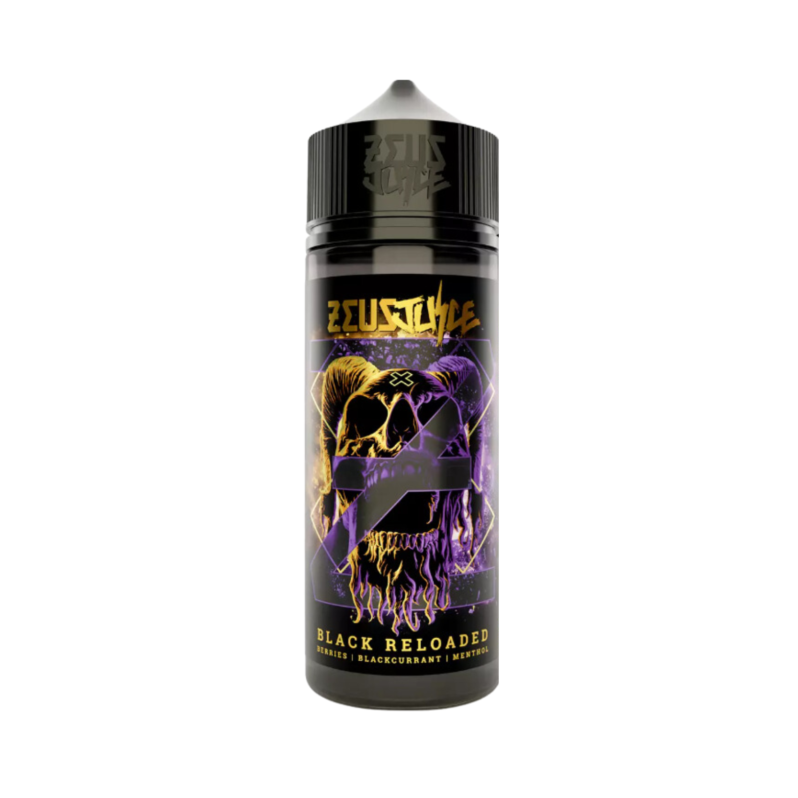 Black Reloaded 100ml E-Liquid By Zeus Juice