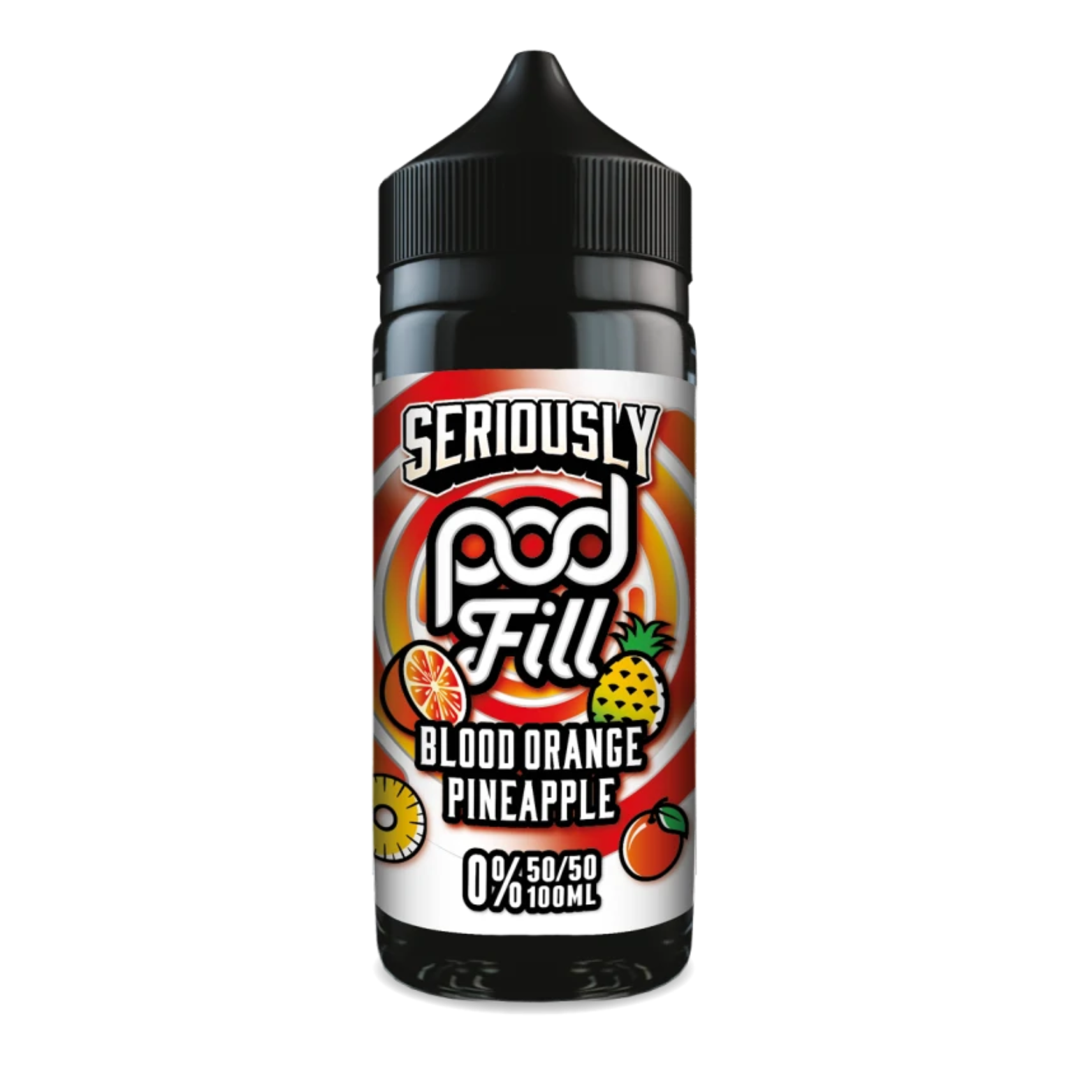 Blood Orange Pineapple 50:50 Ratio 100ml E-Liquid by Seriously Pod Fill