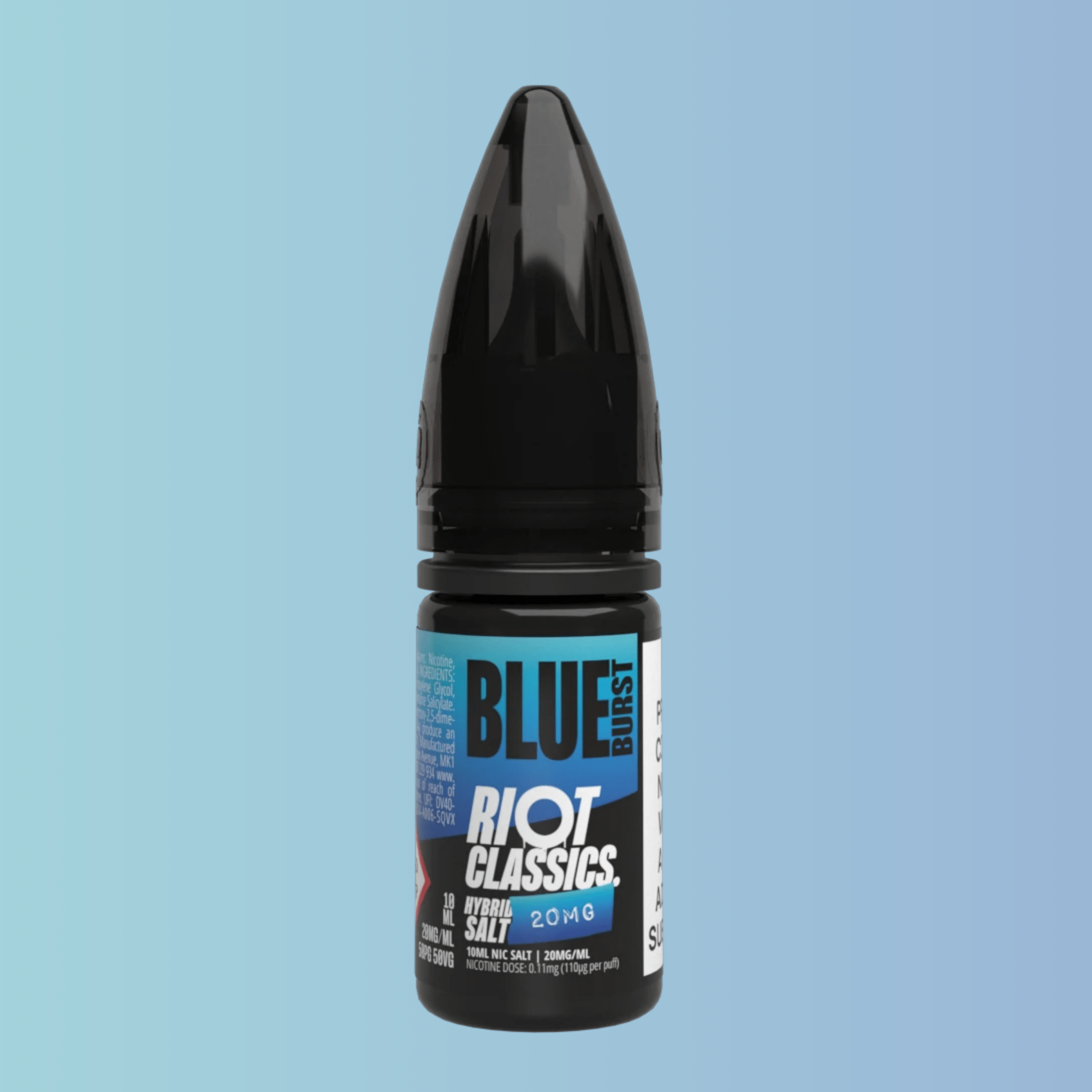 Blue Burst Hybrid Salt E - Liquid by Riot Classics - Hybrid Nicotine - Mystic City Vape Store