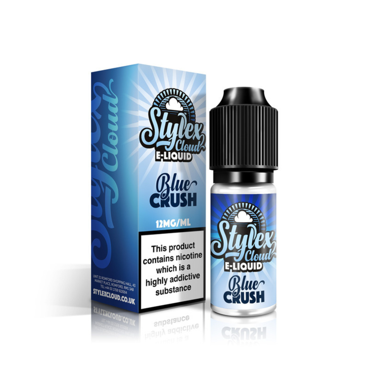 Blue Crush 50_50 10ml E-liquid by Stylex Cloud