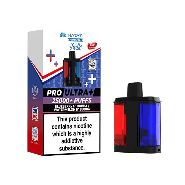 Hayati Pro Ultra + Pods 25000puff