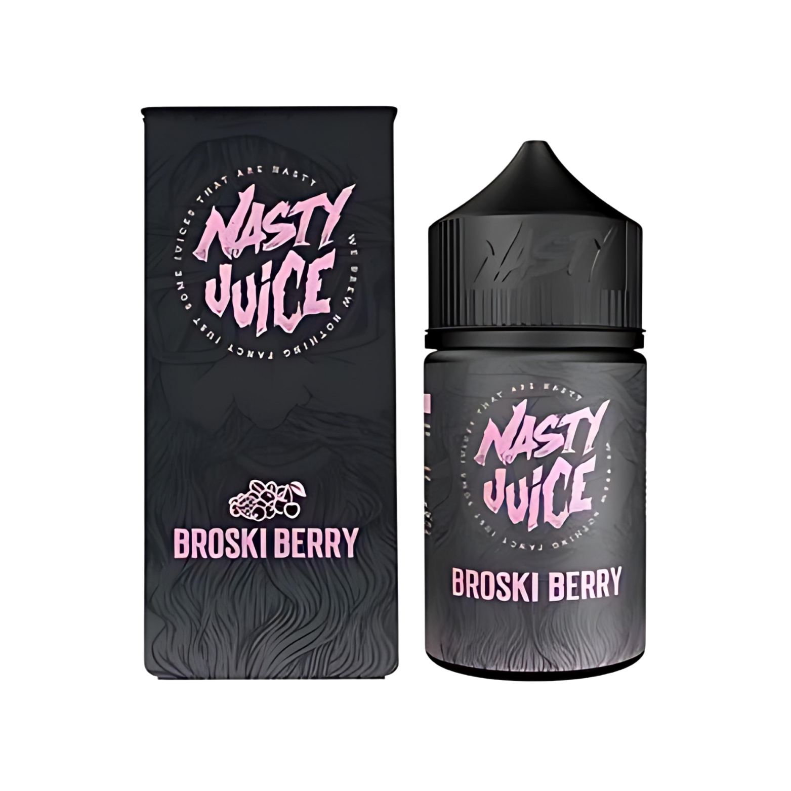 Broski Berry Shortfill 50ml E-Liquid by Nasty