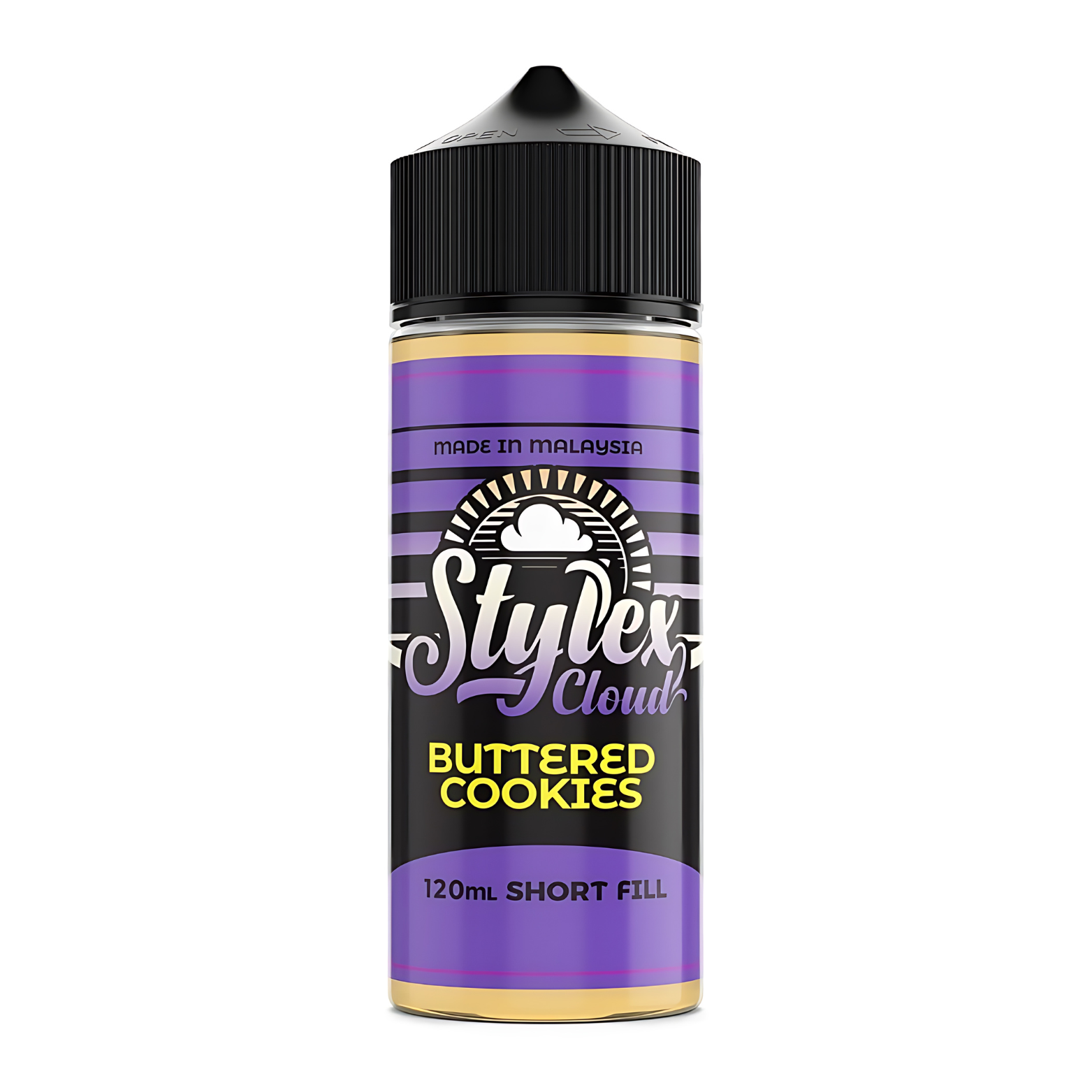 Buttered Cookies  Shortfill 120ml E-liquid by Stylex Cloud