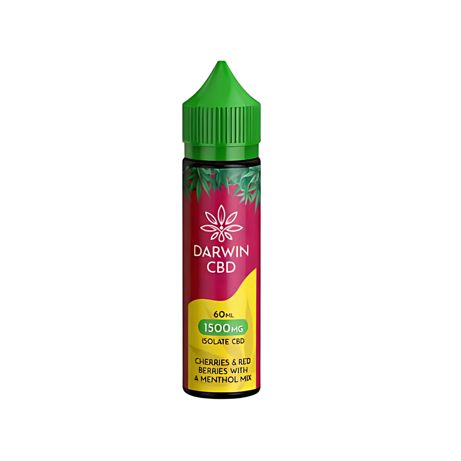 Cherries & Red Berries With A  Menthol Mix 1500mg CBD 60ml E-liquid By Darwin