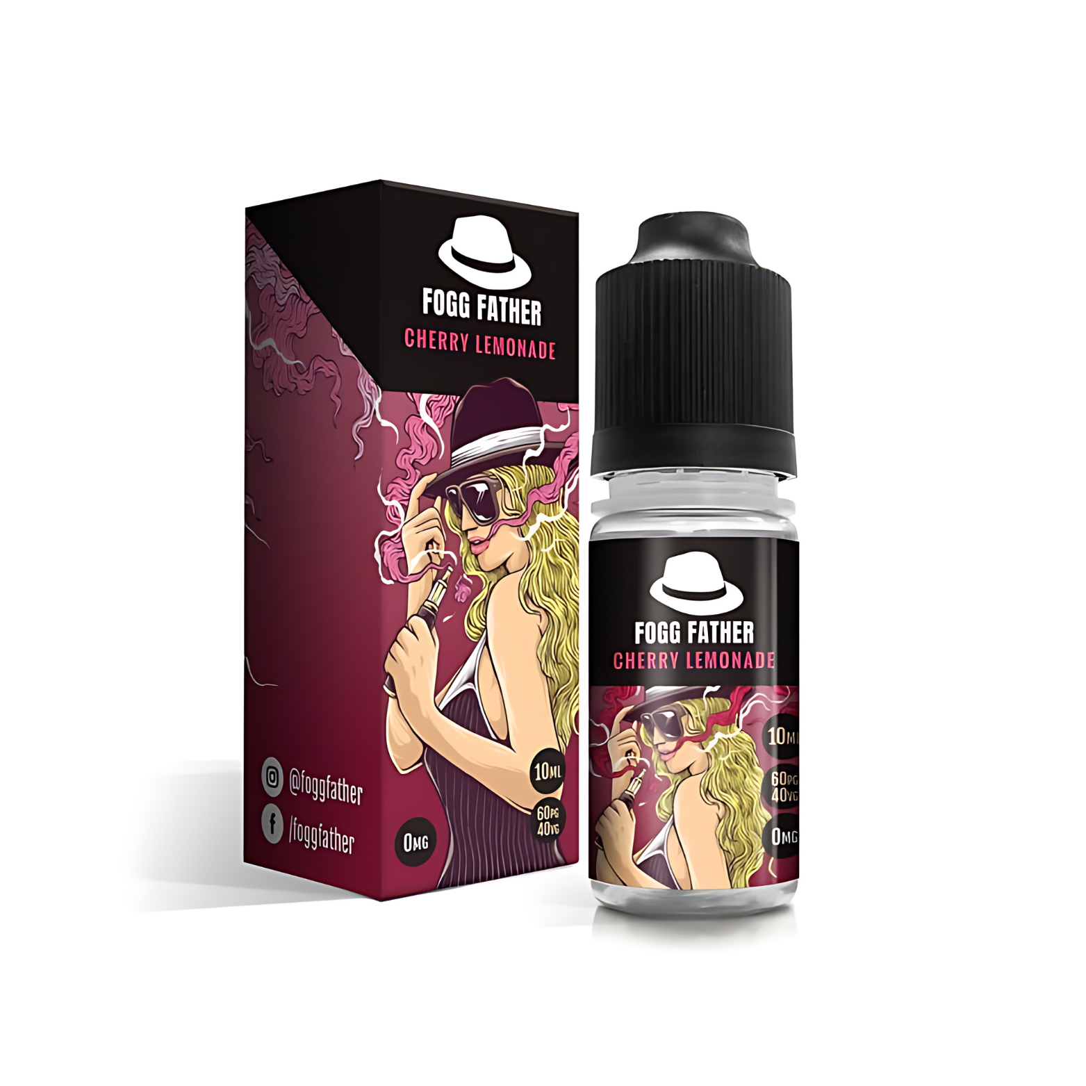 Cherry Lemonade 50:50 10ml E-liquid by Fogg Father