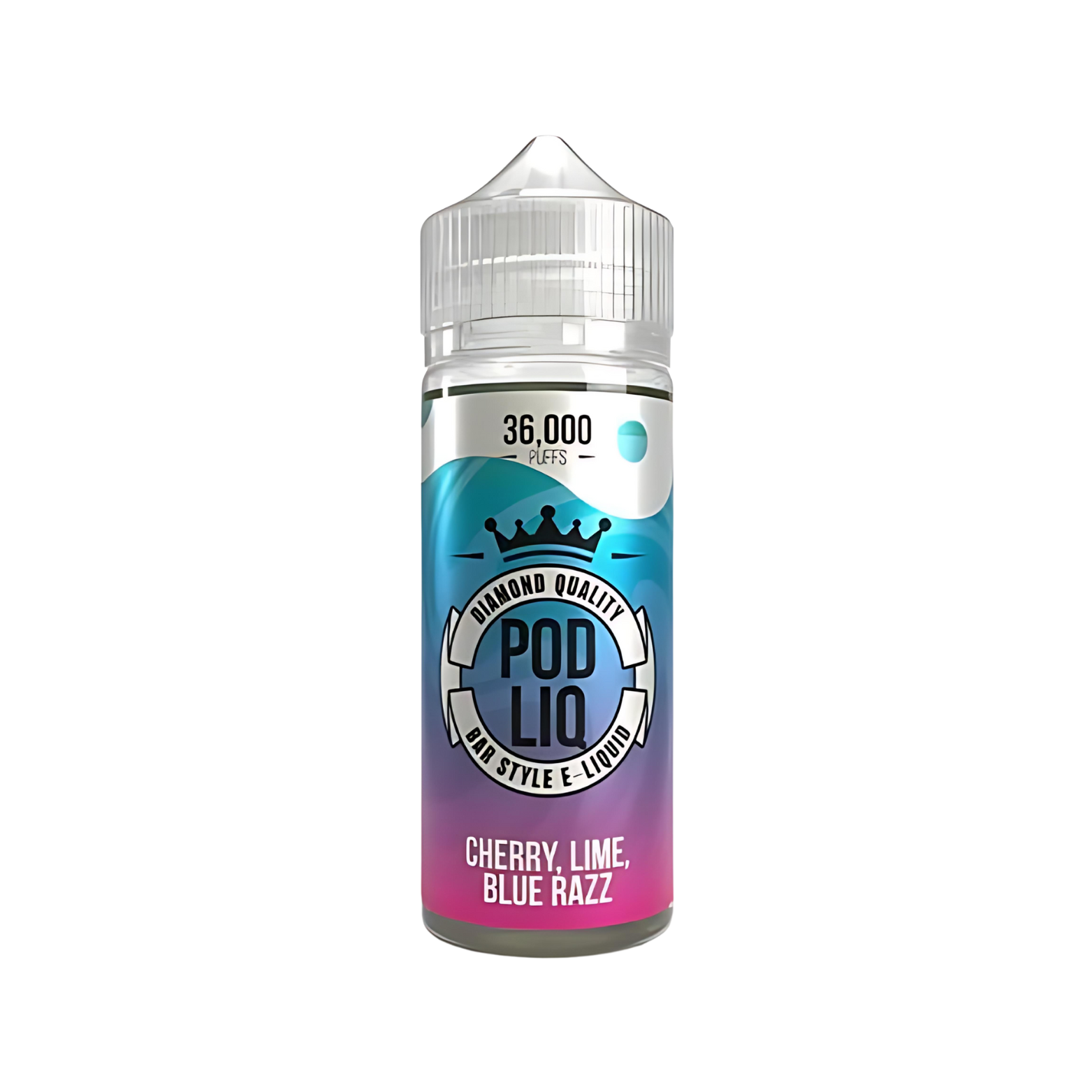 Cherry, Lime, Blue Razz 50:50 Ratio 80ml E-Liquid By Pod Liq