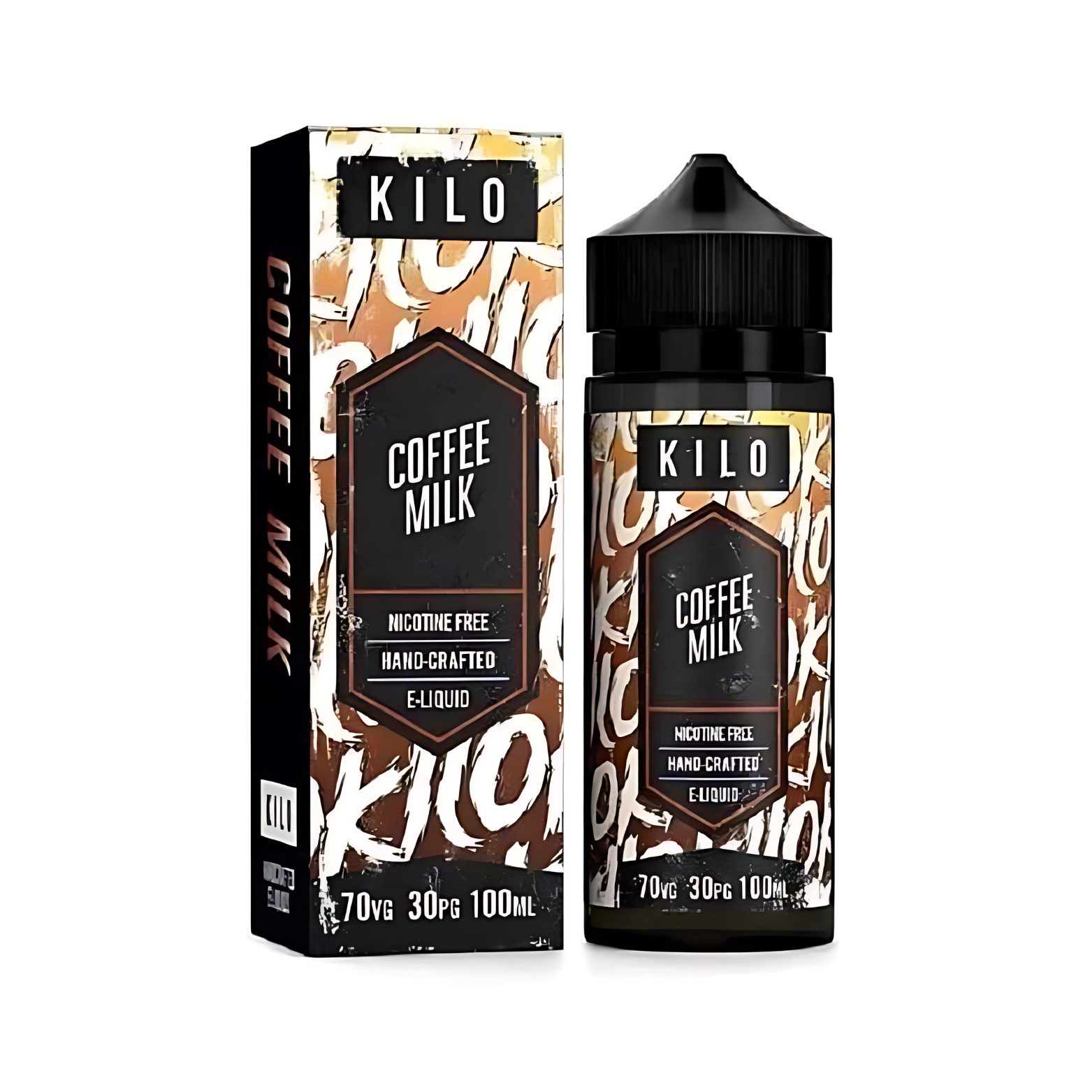 Coffee Milk Shortfill 100ml E-liquid by Kilo