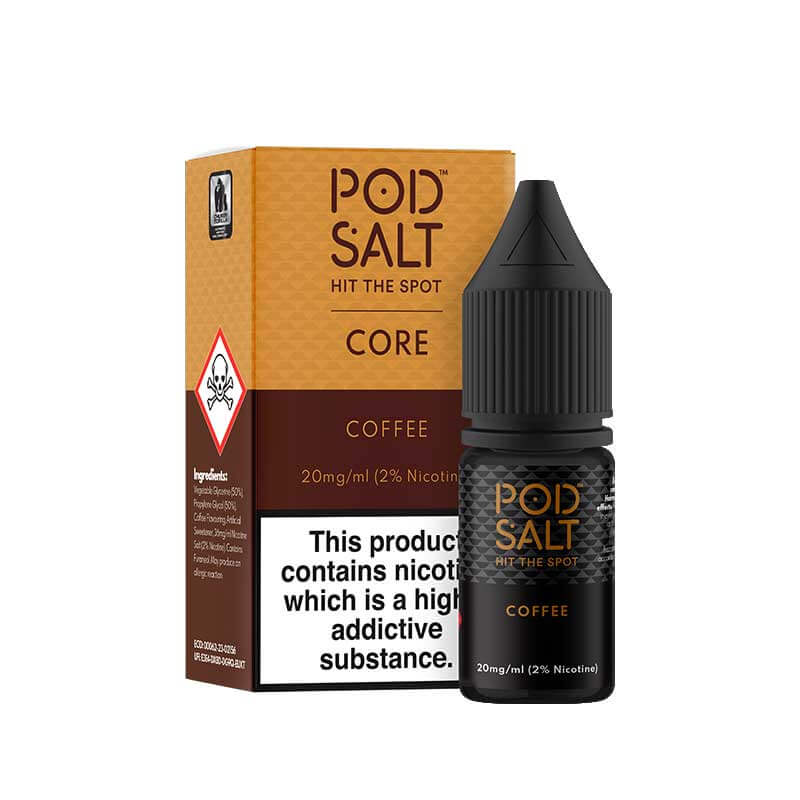 Coffee Nic Salt E-Liquid By Pod Salt