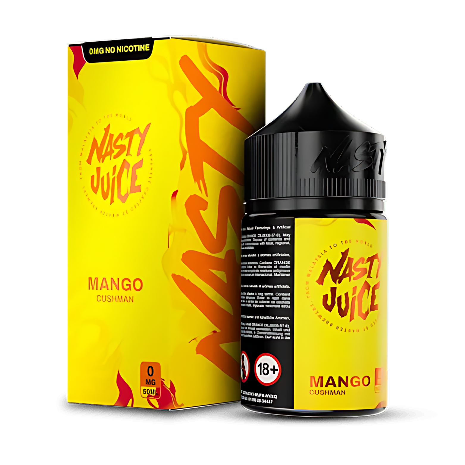 Cushman Mango Shortfill 50ml E-Liquid by Nasty