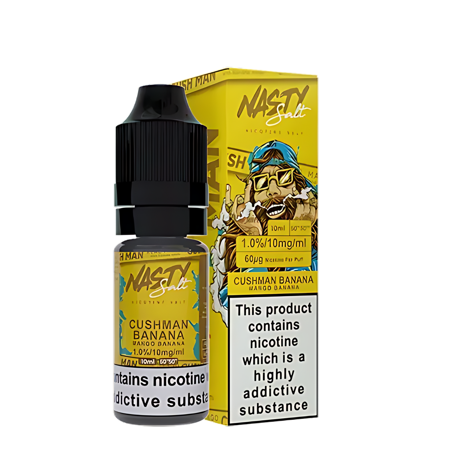 Cushman Banana Nic Salt E-Liquid by Nasty