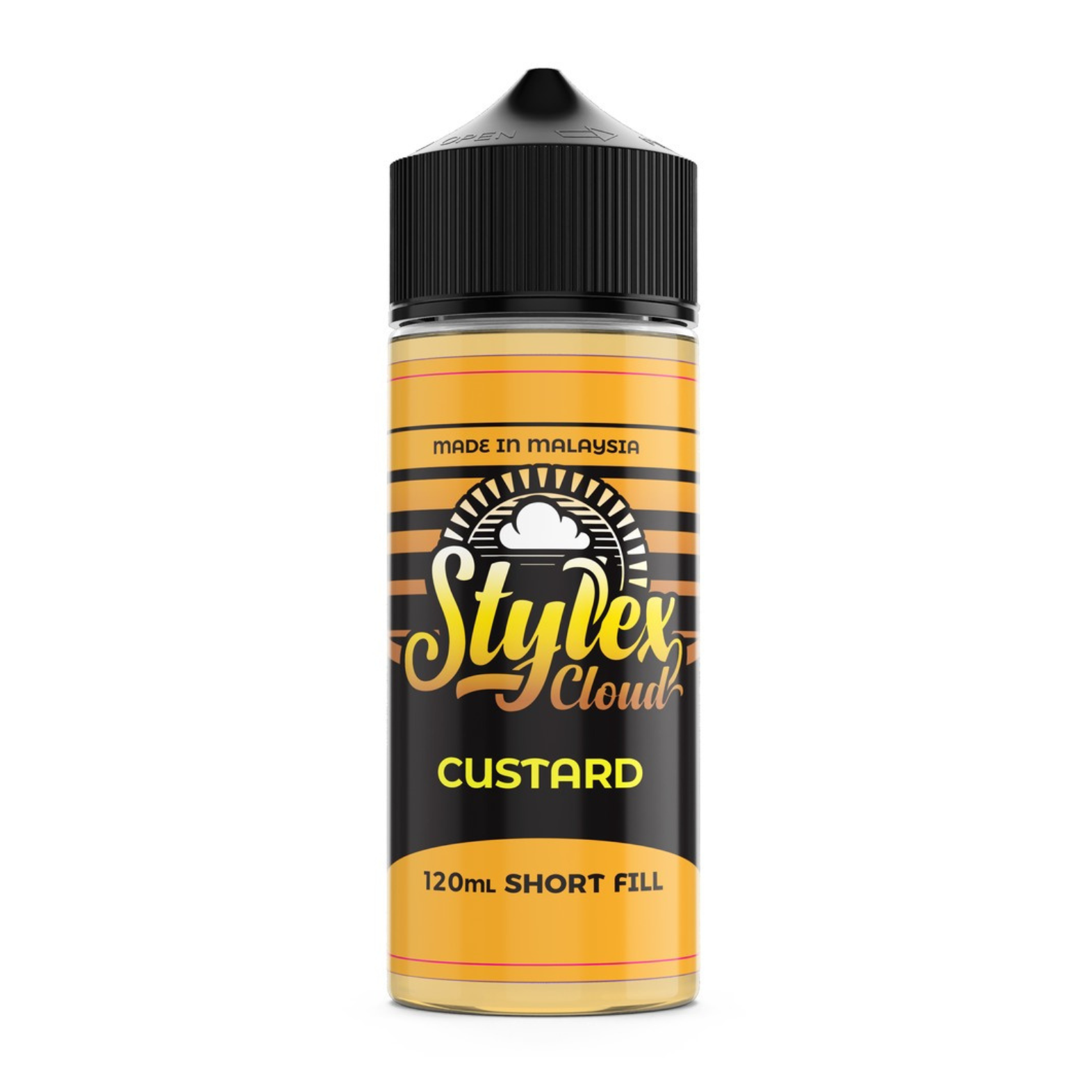 Custard  Shortfill 120ml E-liquid by Stylex Cloud