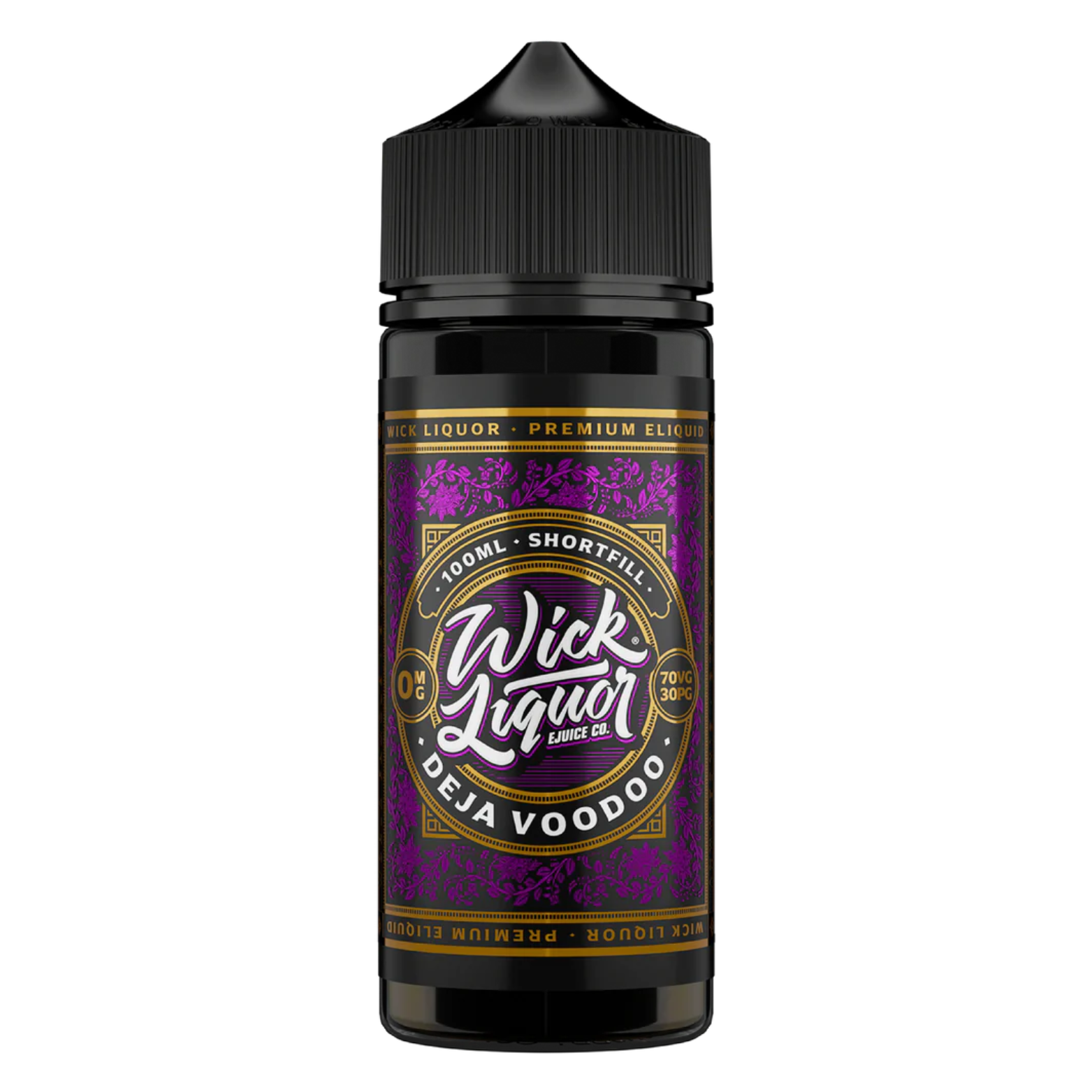 Deja Voodoo Shortfill 100ml E-liquid by Wick Liquor