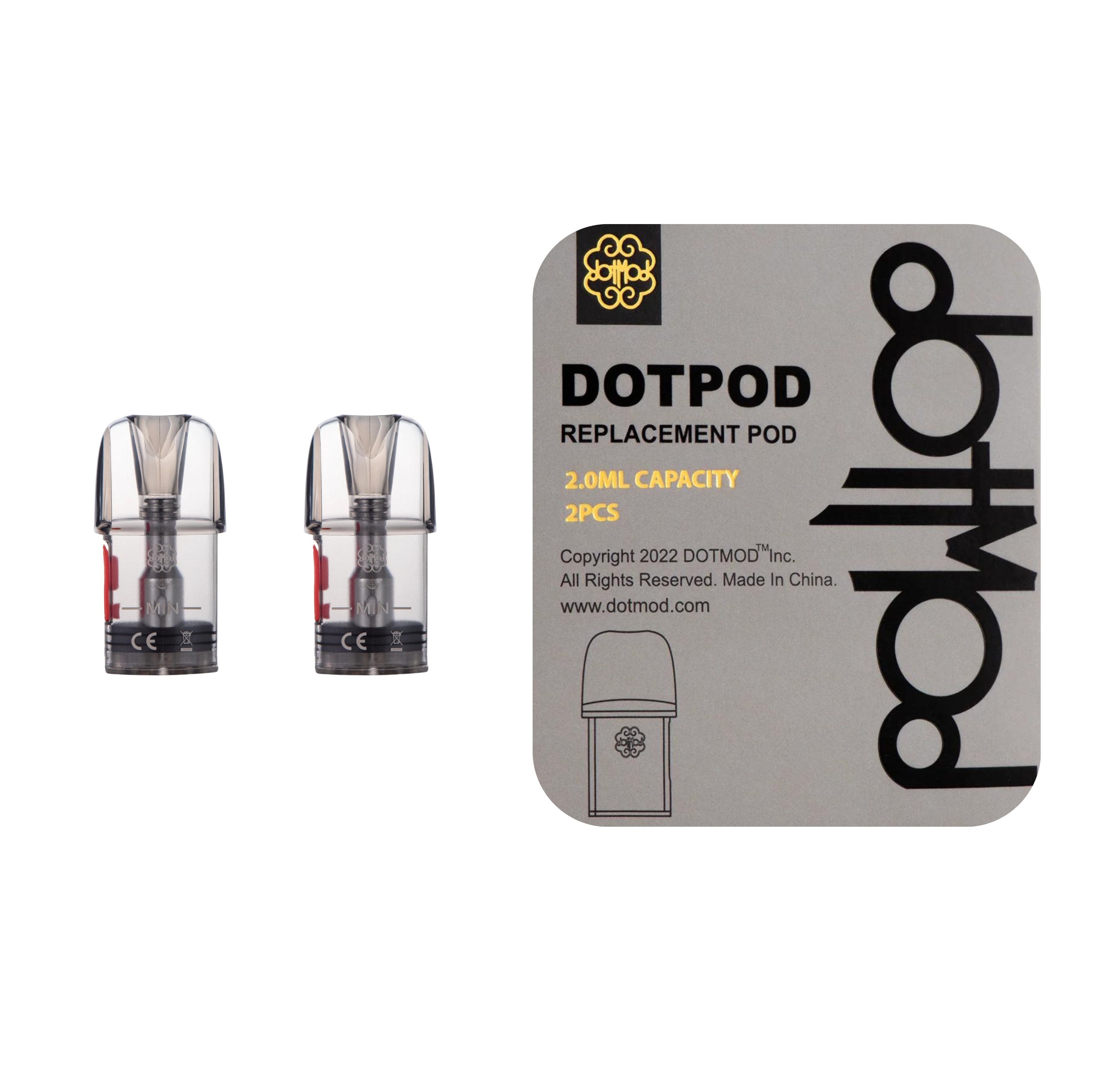 DotMod DotPod Nano Replacement Pod 2 Pack