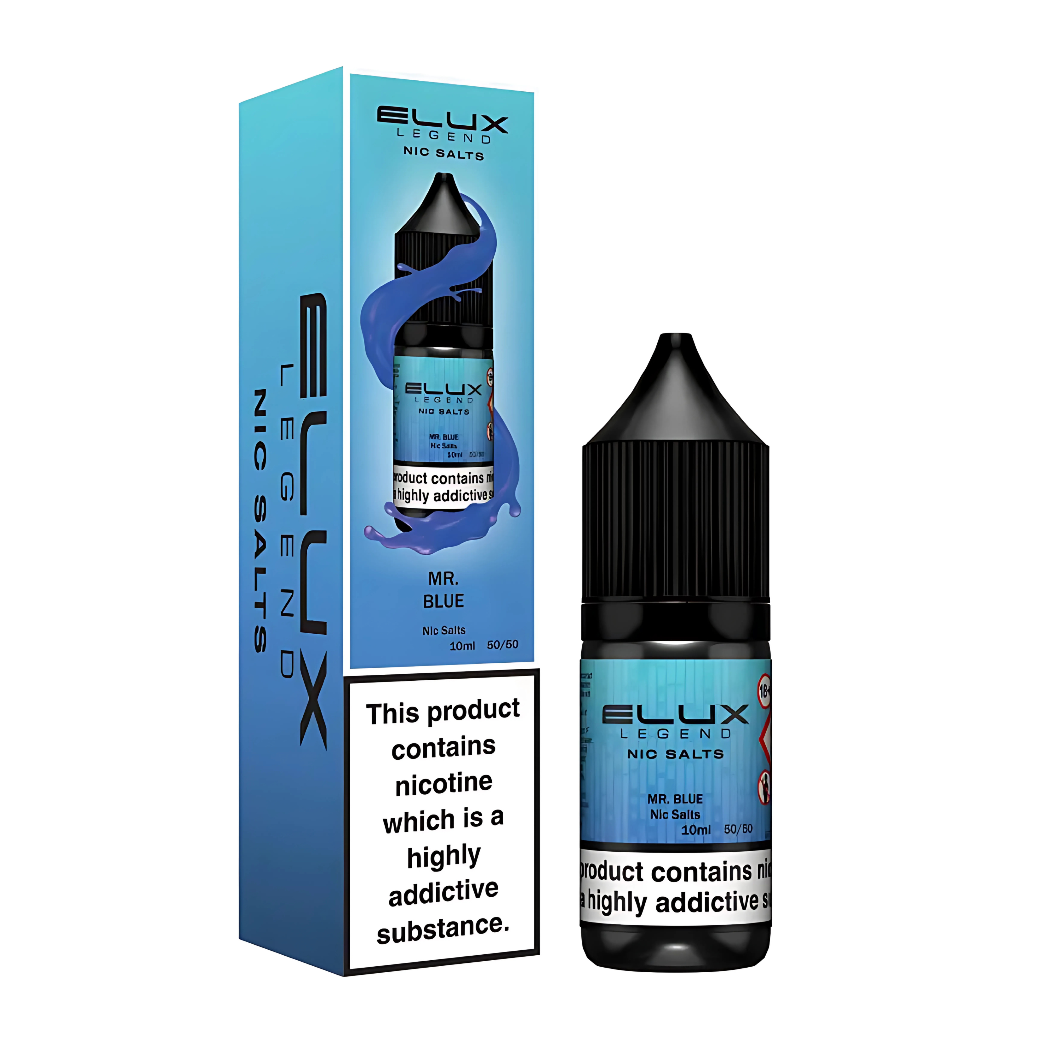 Mr Blue Nic Salt E-Liquid by E-lux