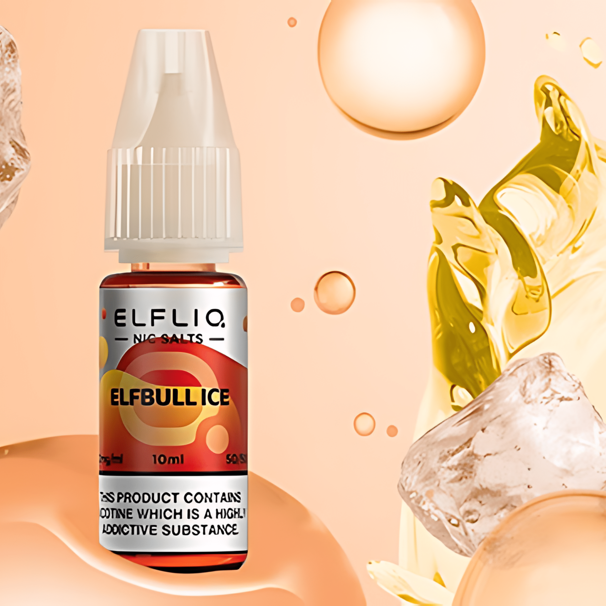 Elfbull Ice Nic Salt E - Liquid by Elfliq Elf Bar - Nic Salts - Mystic City Vape Store