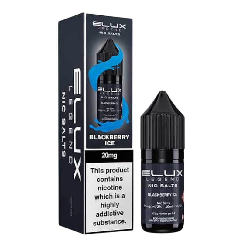Blackberry ice  Nic Salt E-Liquid by Elux