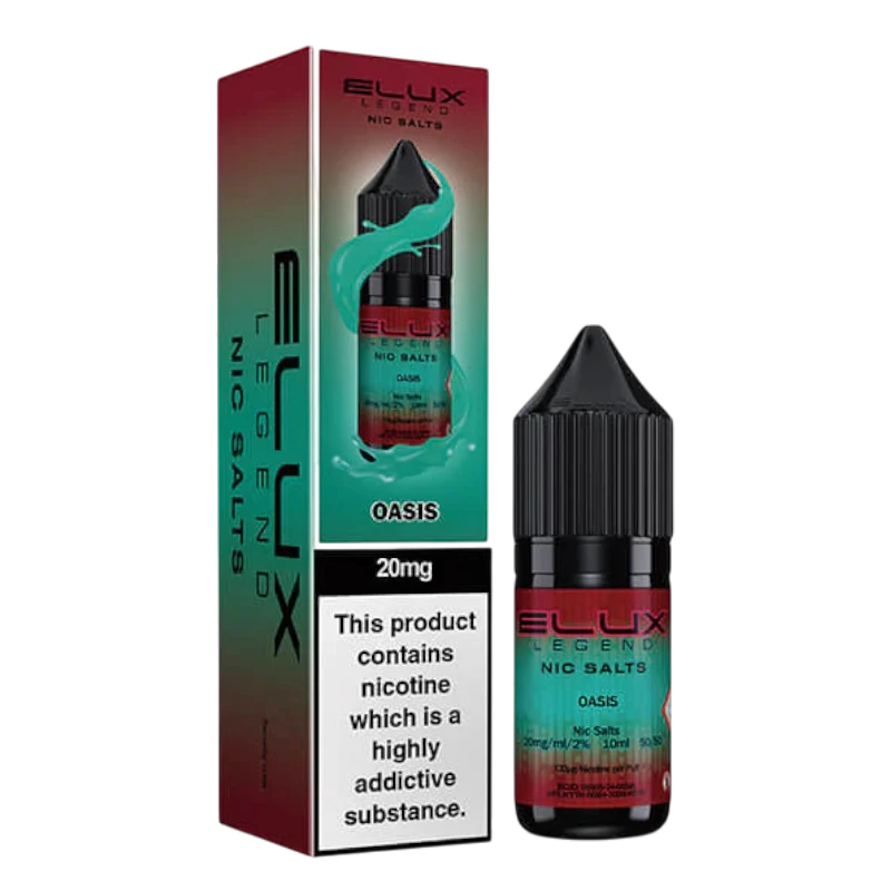 Oasis Nic Salt E-Liquid by Elux