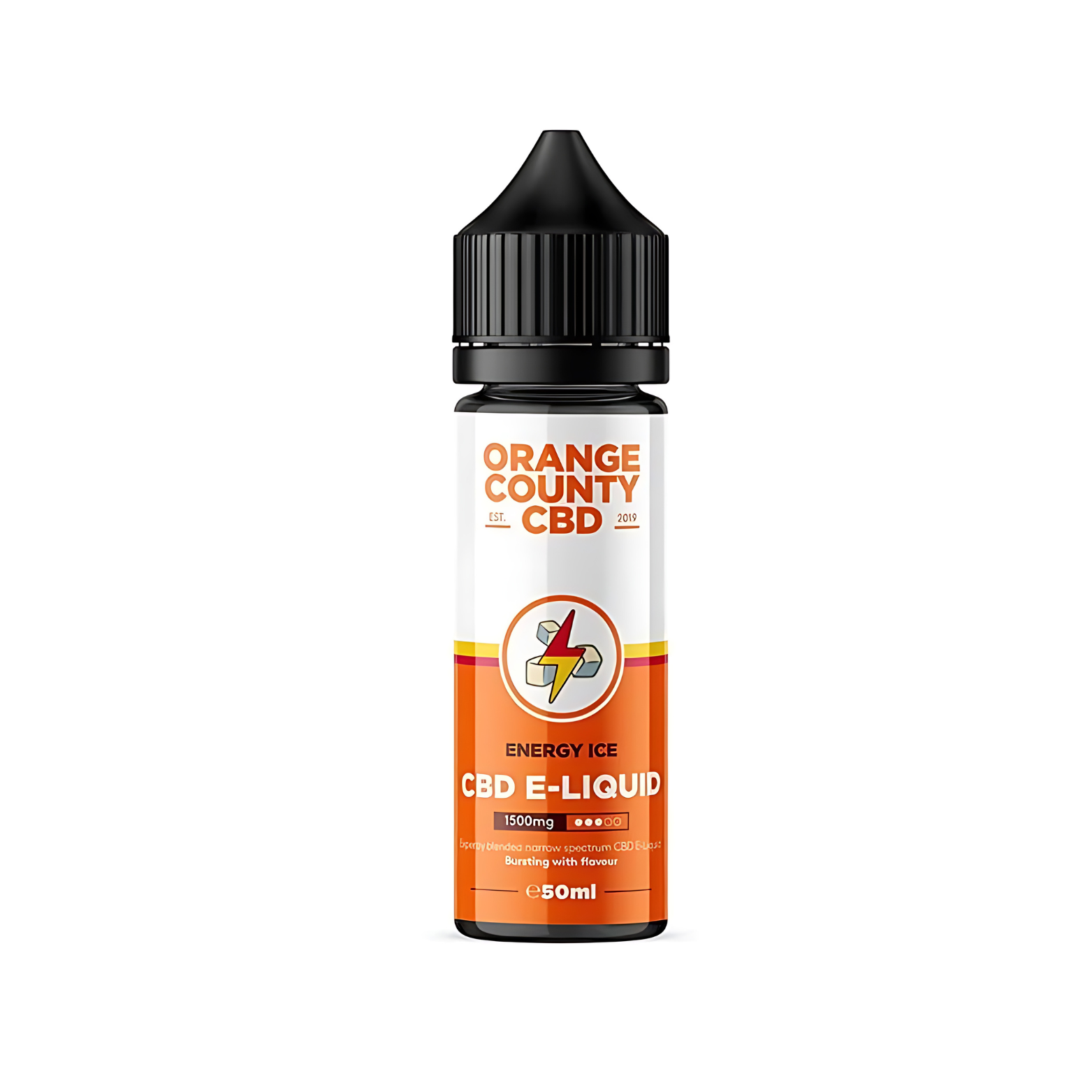 Energy Ice 1500mg CBD 50ml  E-liqud By Orange County