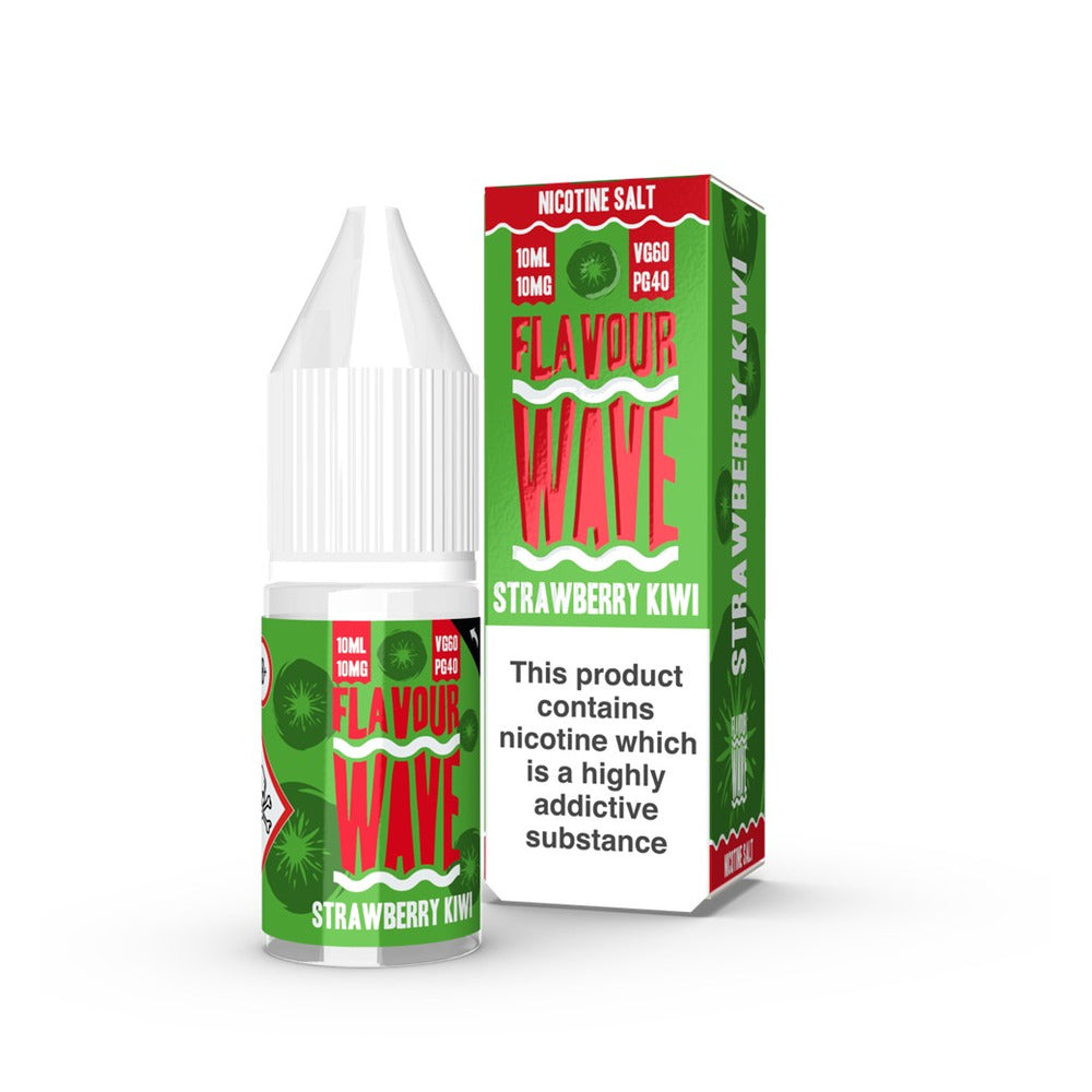 Strawberry Kiwi Nic Salt E-Liquid by Flavour Wave