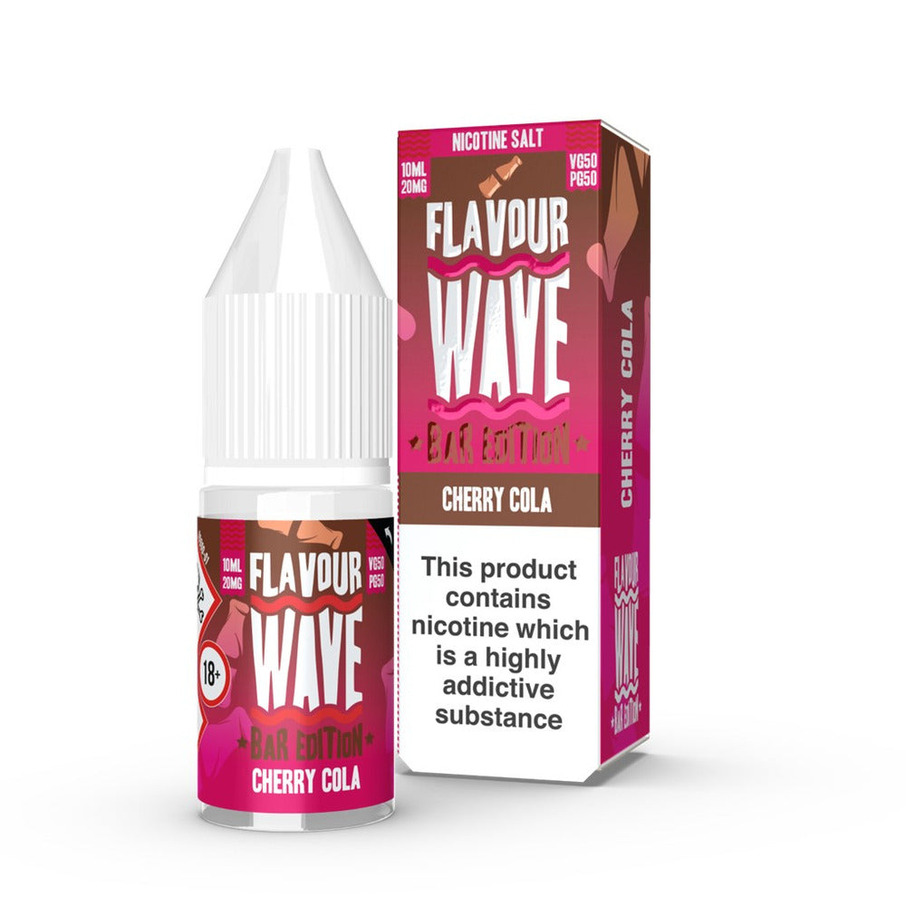 Cherry Cola Nic Salt E-Liquid by Flavour Wave Bar Edition