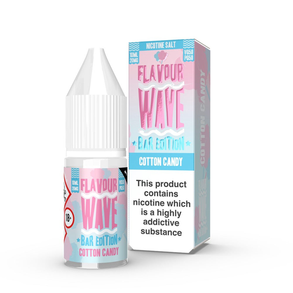 Cotton Candy Nic Salt E-Liquid by Flavour Wave Bar Edition