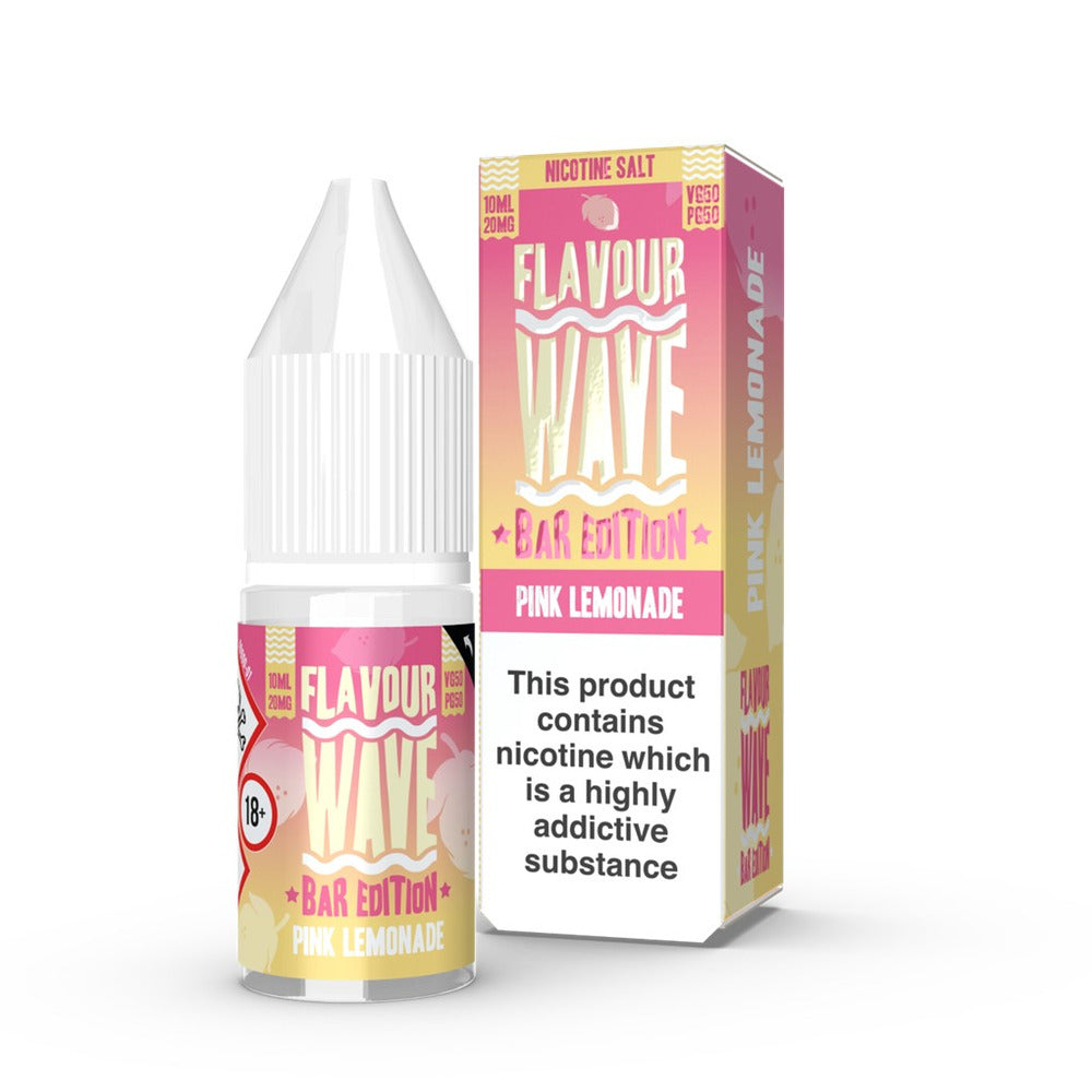 Pink Lemonade Nic Salt E-Liquid by Flavour Wave Bar Edition