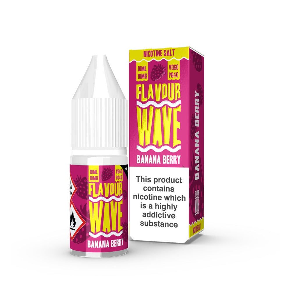 Banana Berry Nic Salt E-Liquid by Flavour Wave