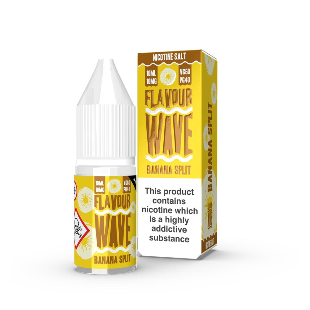 Banana Split Nic Salt E-Liquid by Flavour Wave