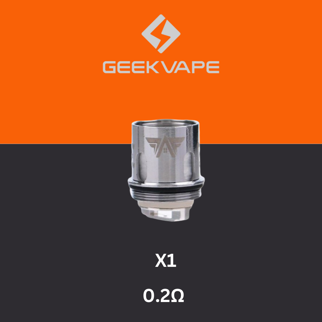 Geek Vape X1 Supermesh Replacement Coils 0.2Ω 5 Pack