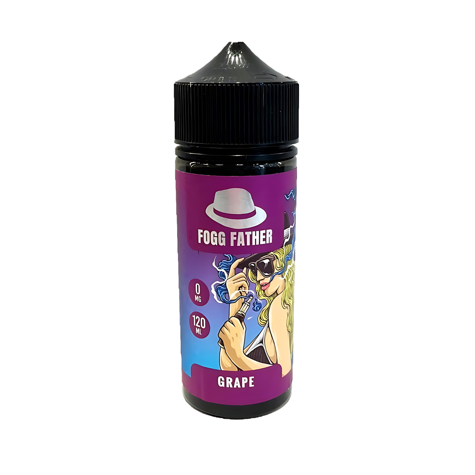 Grape Shortfill 120ml E-liquid by Fogg Father