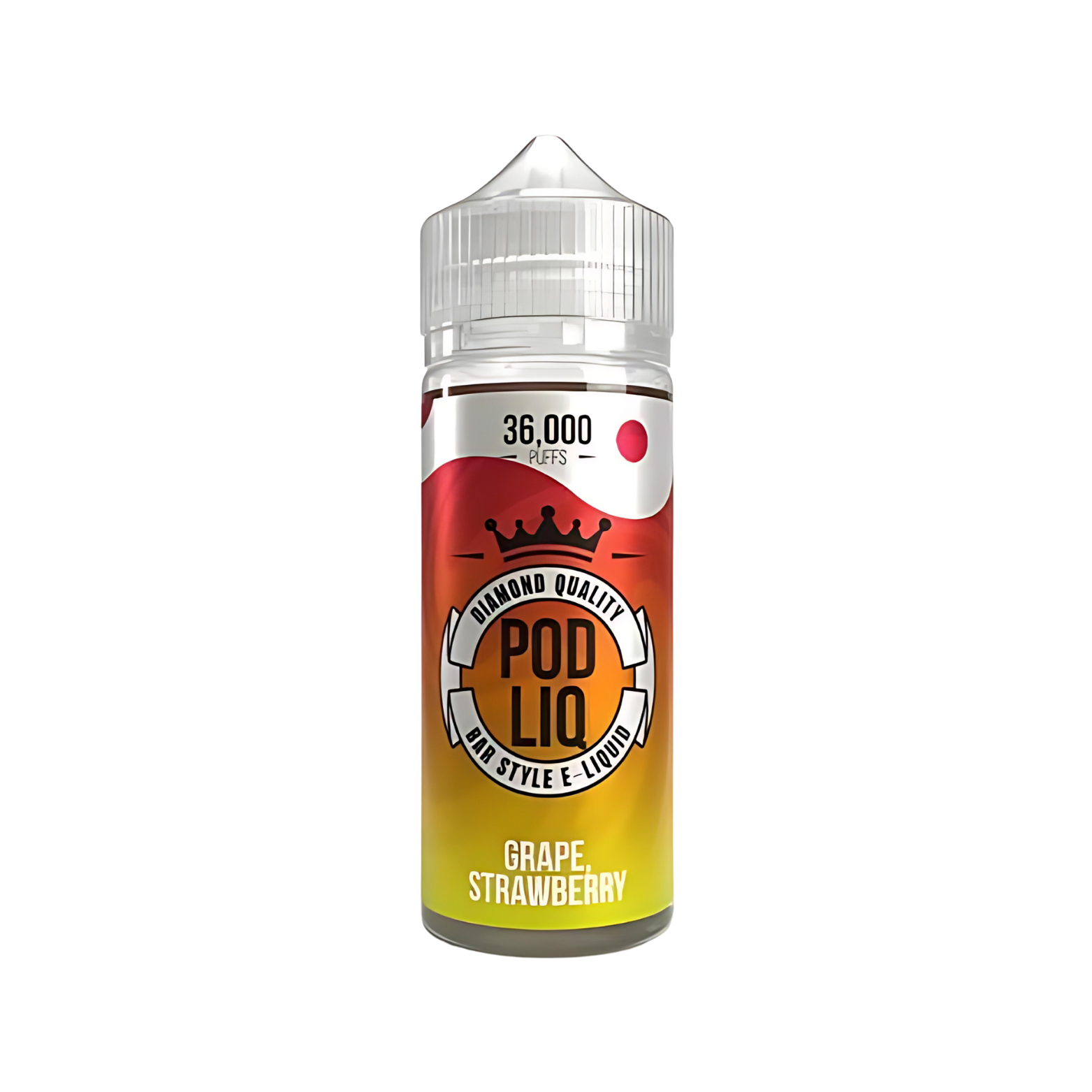 Grape Strawberry 50:50 Ratio 80ml E-Liquid By Pod Liq