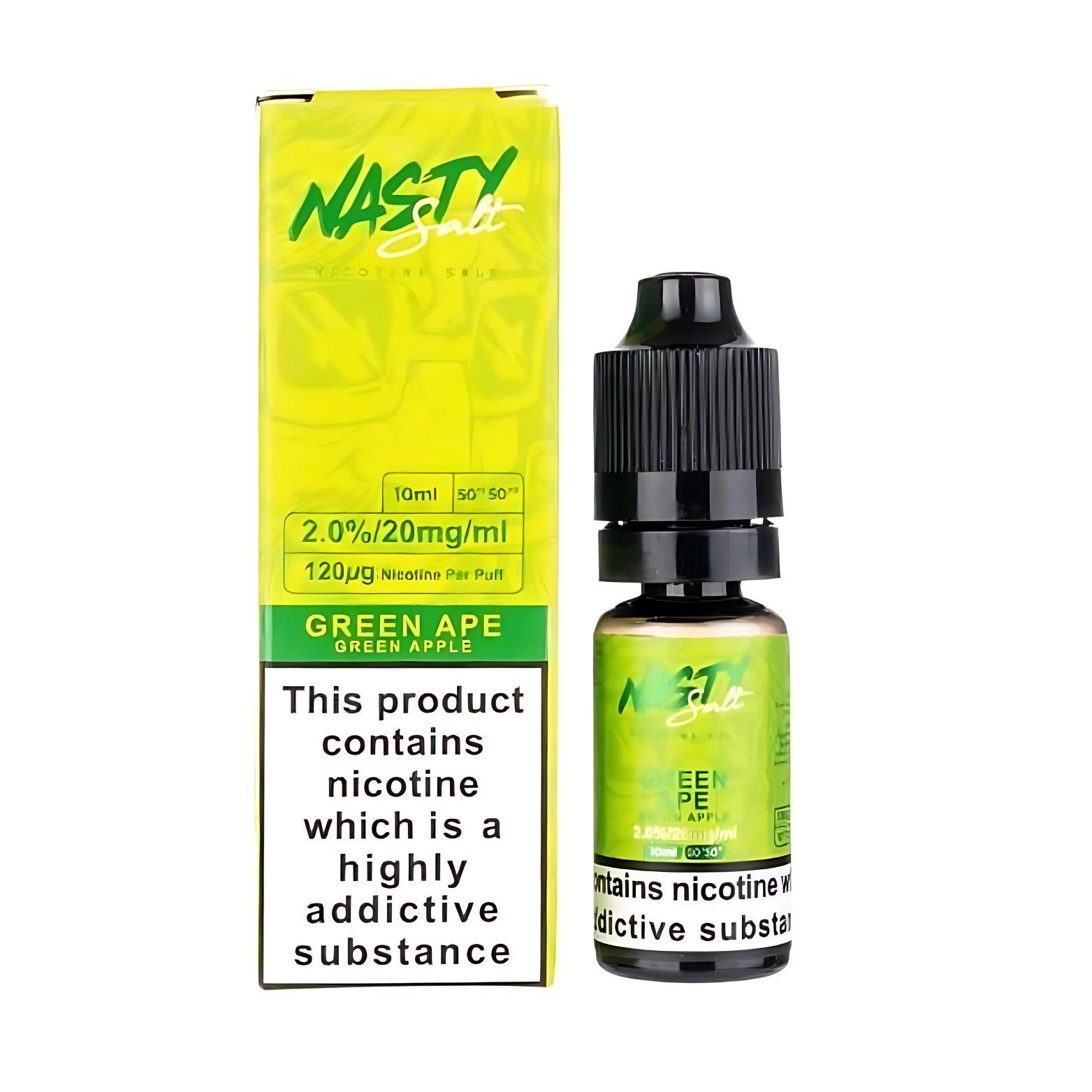 Green Ape Nic Salt E-Liquid by Nasty