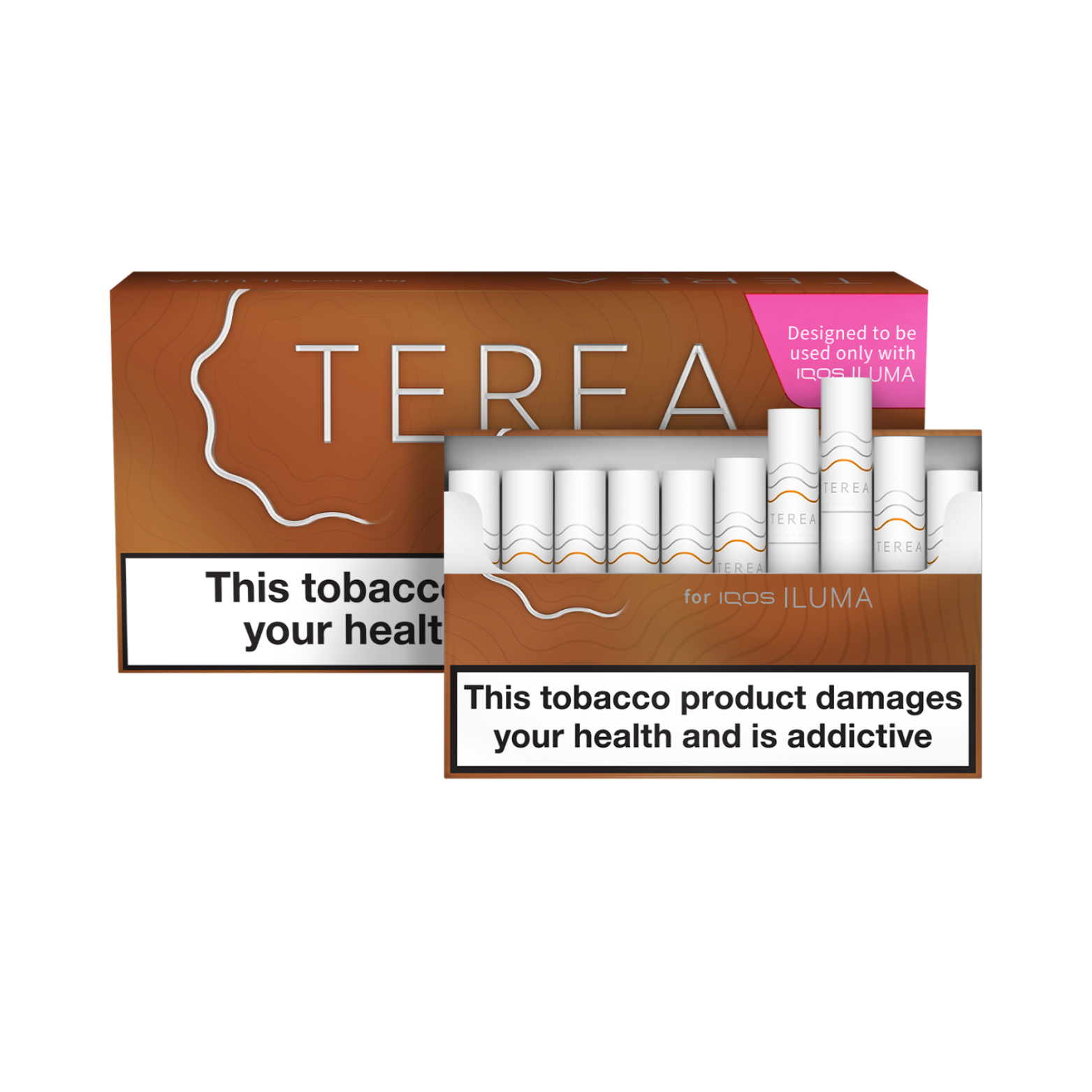 IQOS TEREA Amber Heated Tobacco Sticks 20 Pack