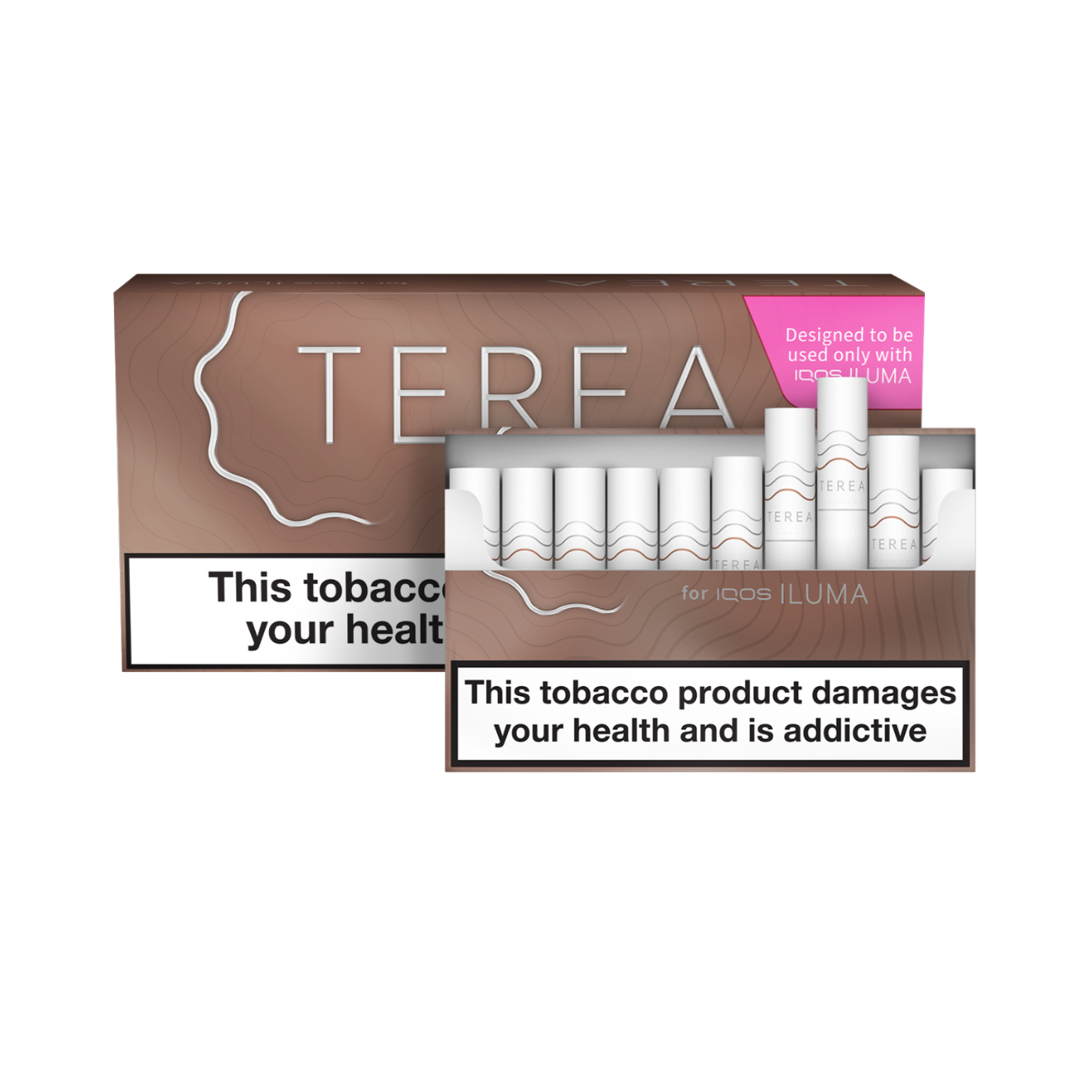 IQOS TEREA Teak Heated Tobacco Sticks 20 Pack