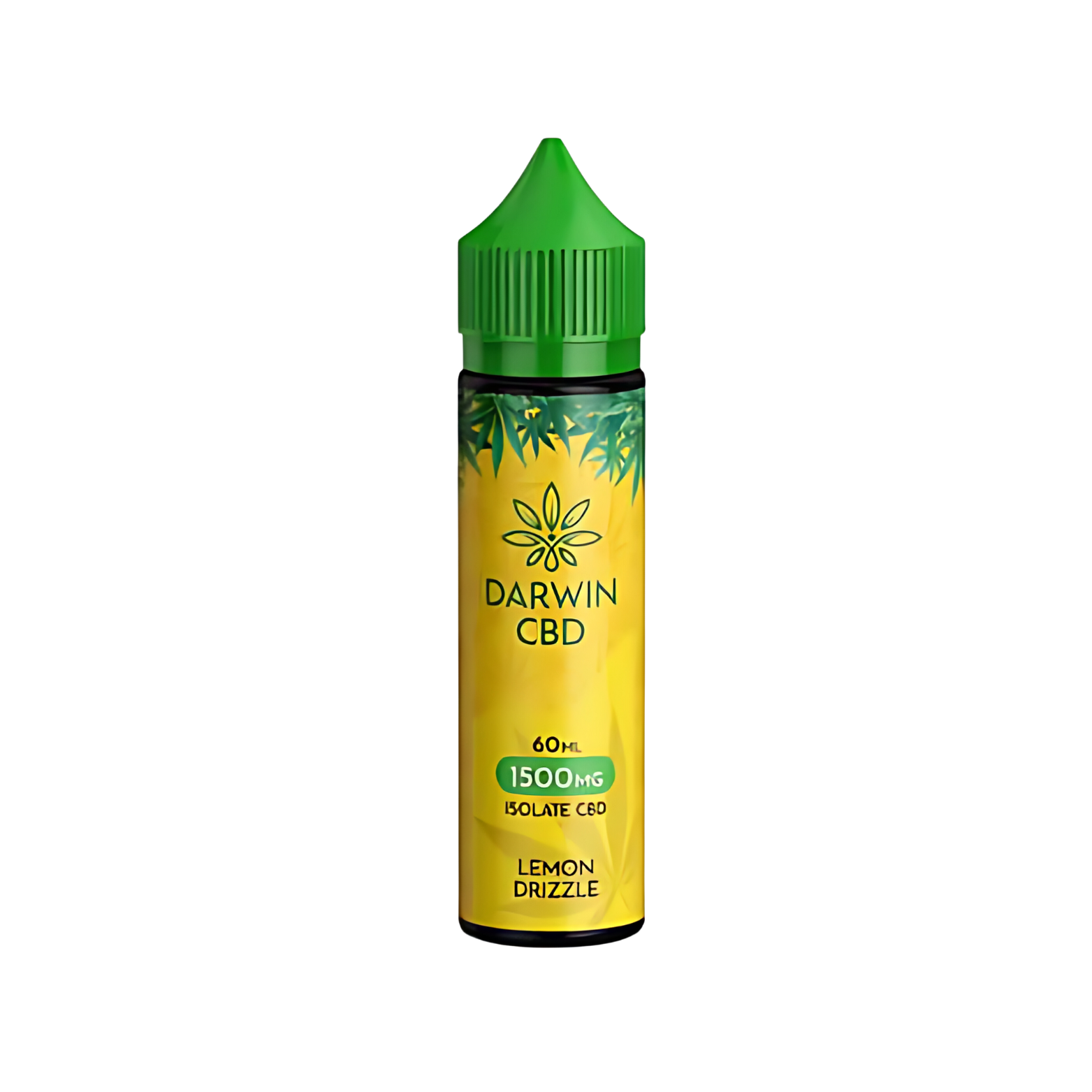 Lemon Drizzle 1500mg CBD 60ml E-liquid By Darwin