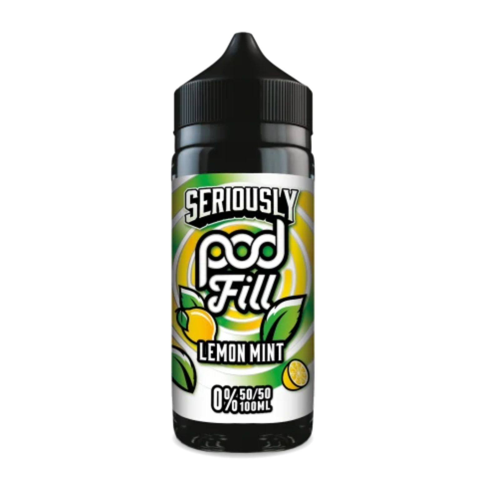 Lemon Mint 50:50 Ratio 100ml E-Liquid by Seriously Pod Fill