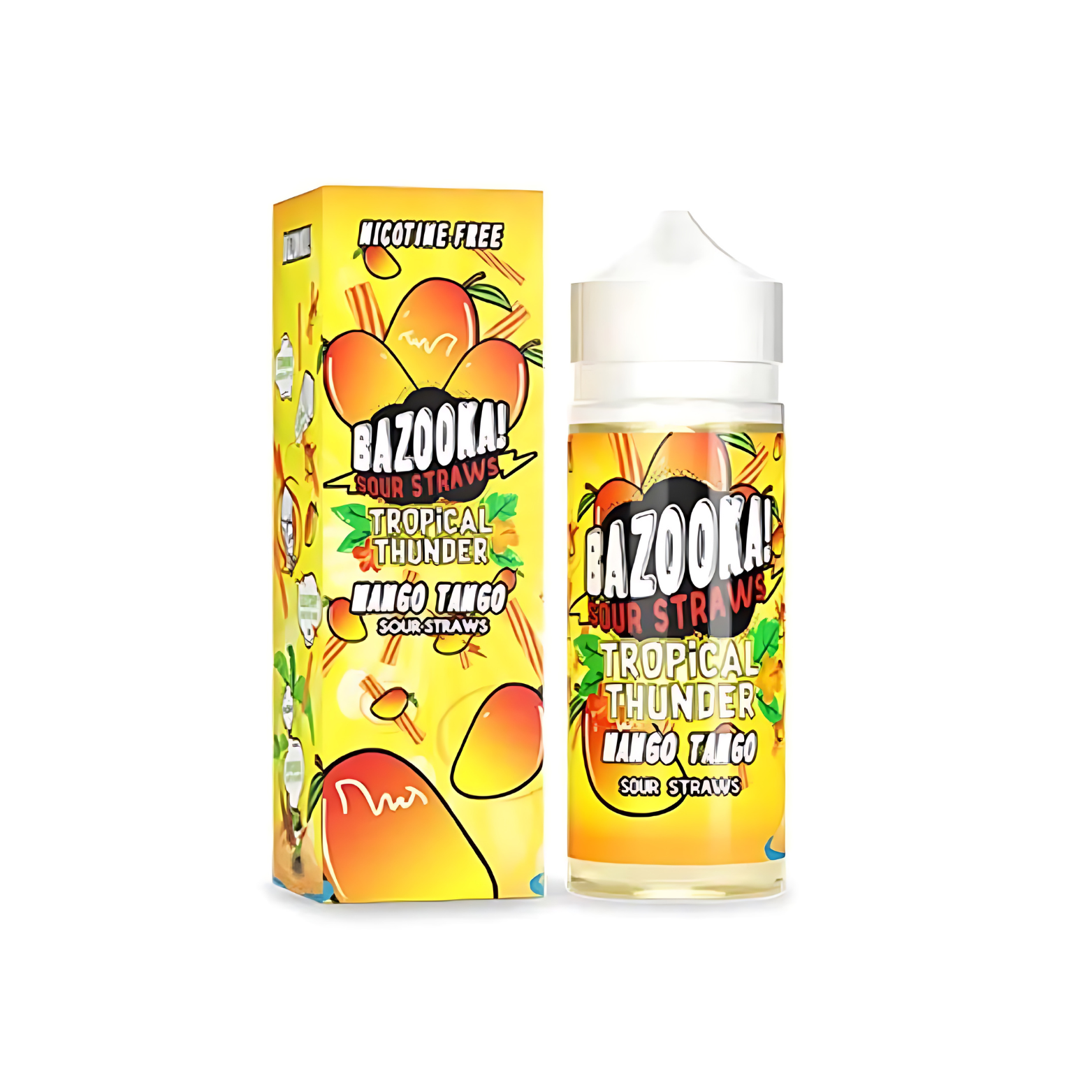 Mango Short fill 100ml E-Liquid by Bazooka