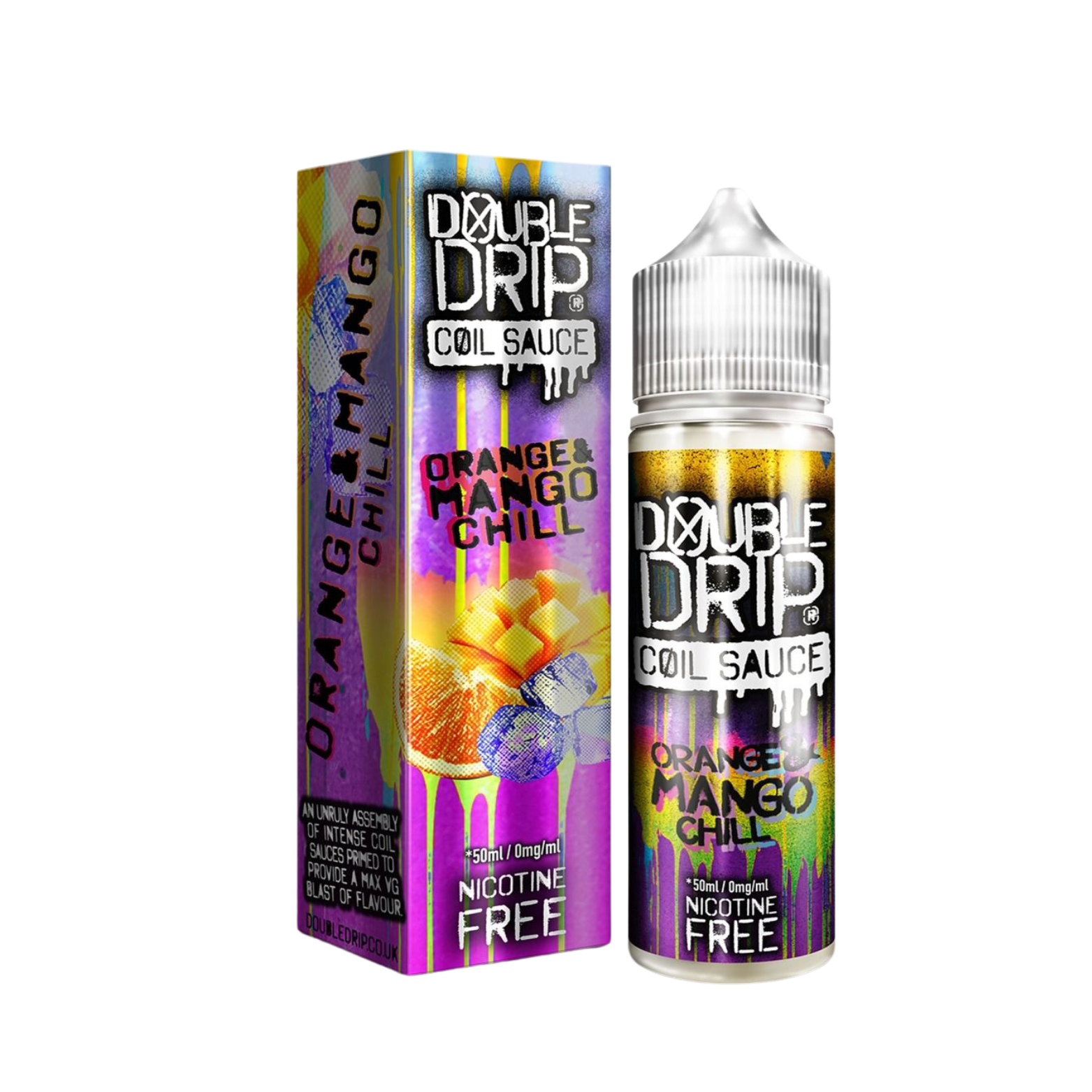 Orange & Mango Chill Shortfill 50ml E-liquid by Double Drip