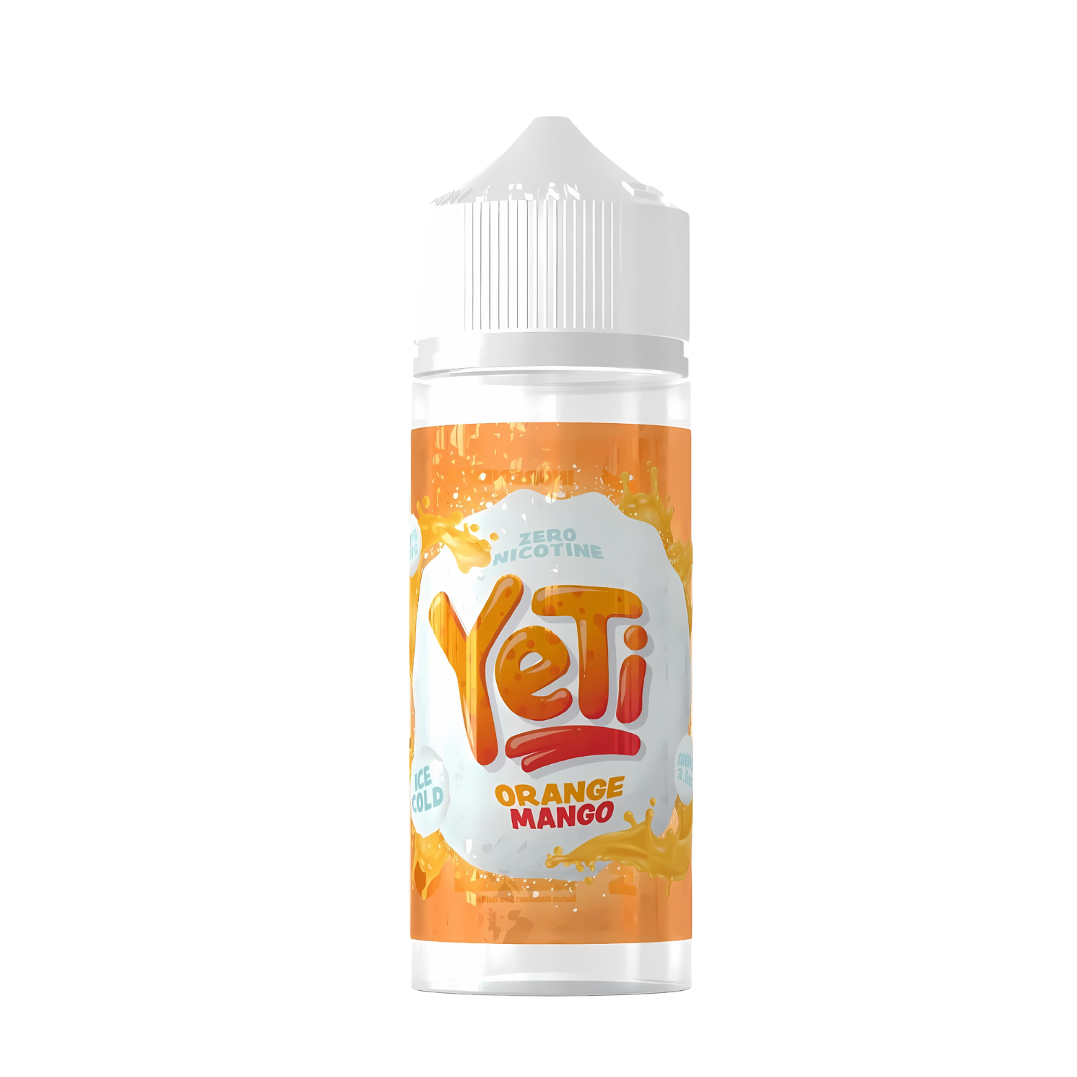 Orange Mango Ice Cold Shortfill 100ml E-liquid by Yeti