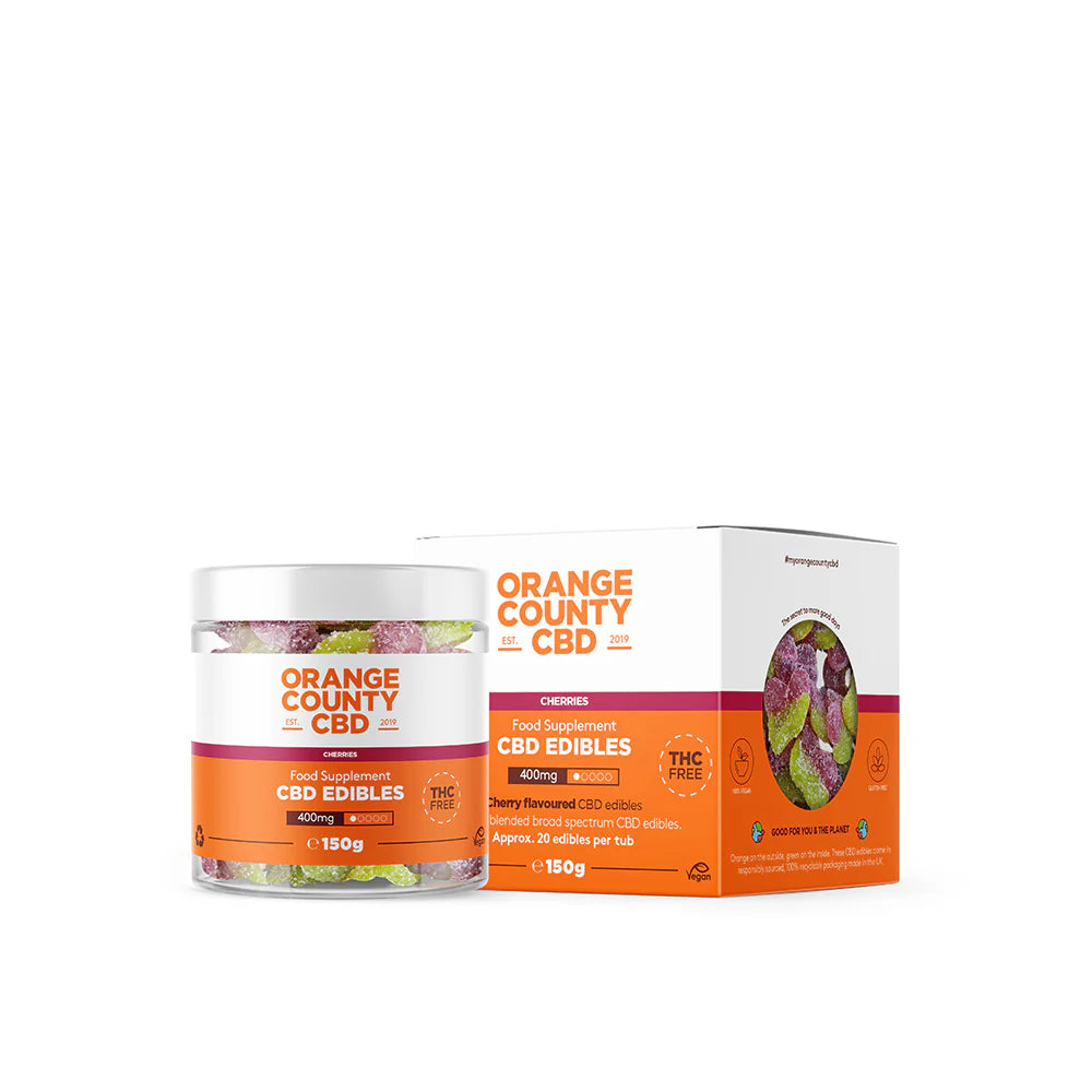 Orange County 400mg CBD Gummies