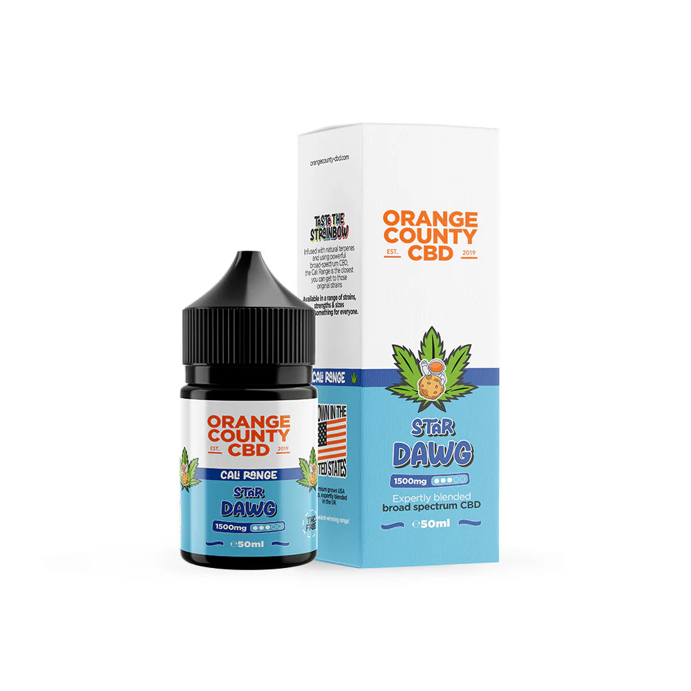 Orange County 1500mg CBD 50ml  E-liquid