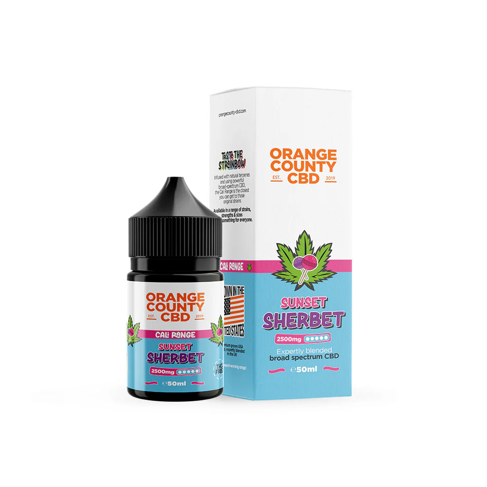 Orange County 1500mg CBD 50ml  E-liquid