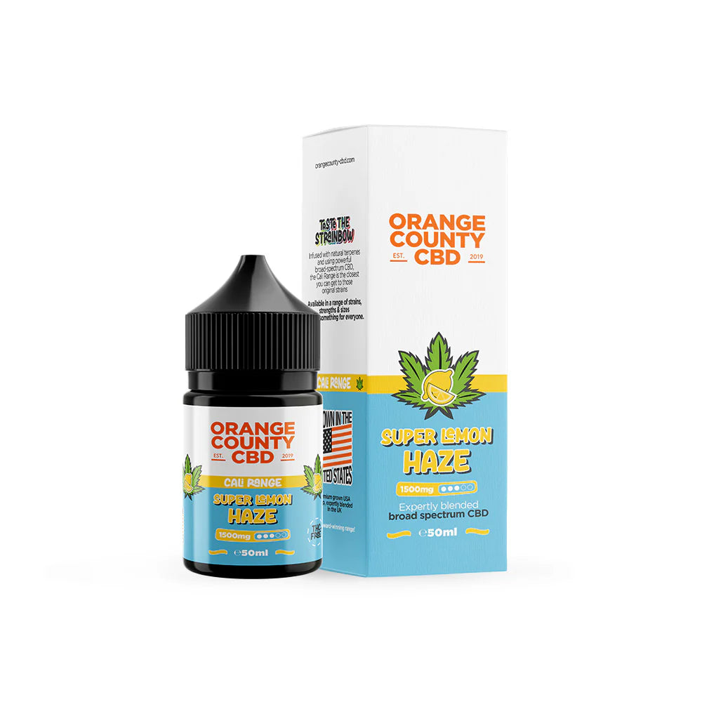 Orange County 1500mg CBD 50ml  E-liquid