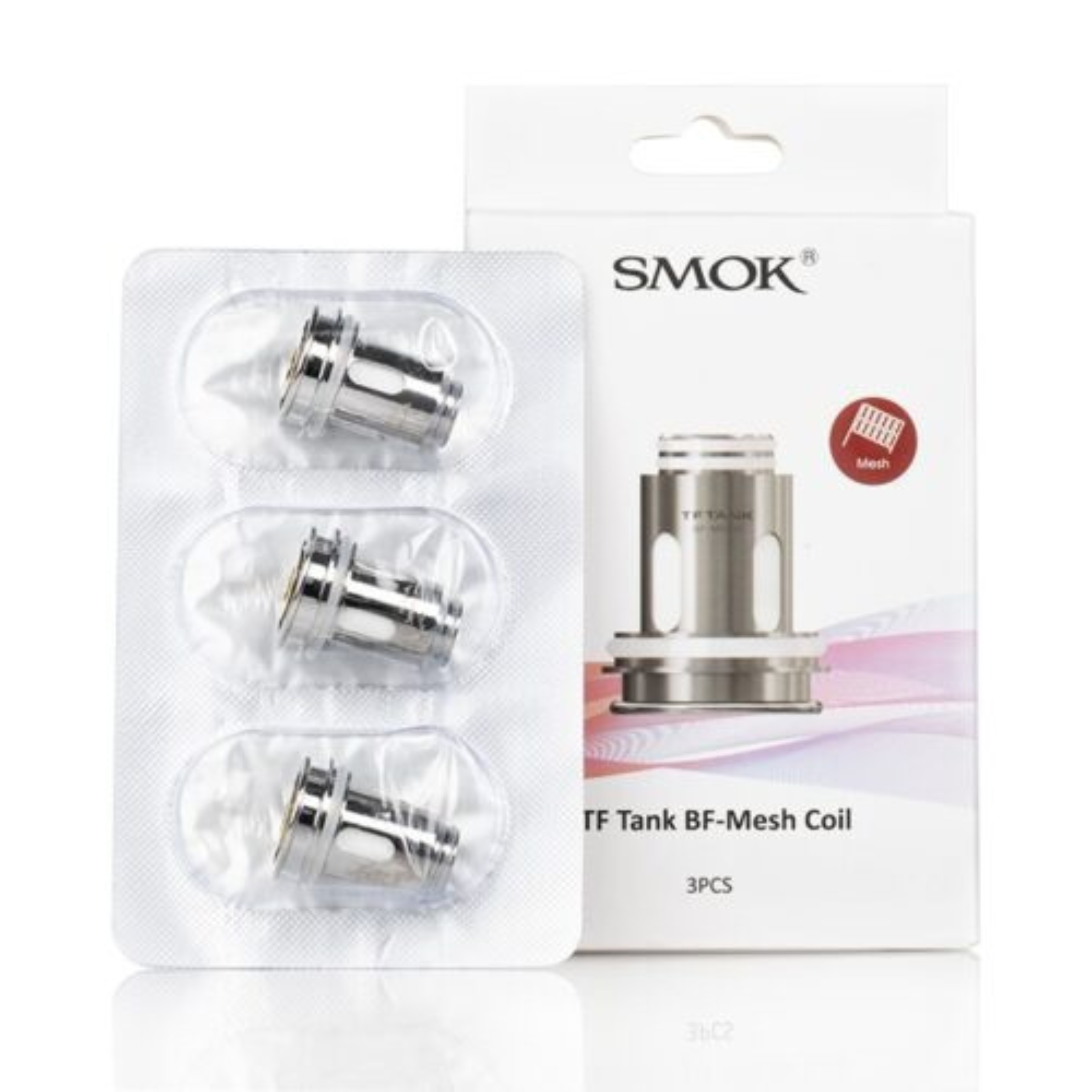 Smok TF Tank BF-Mesh Coils 0.25Ω Pack of 3 | Replacement Vape Atomizer Heads