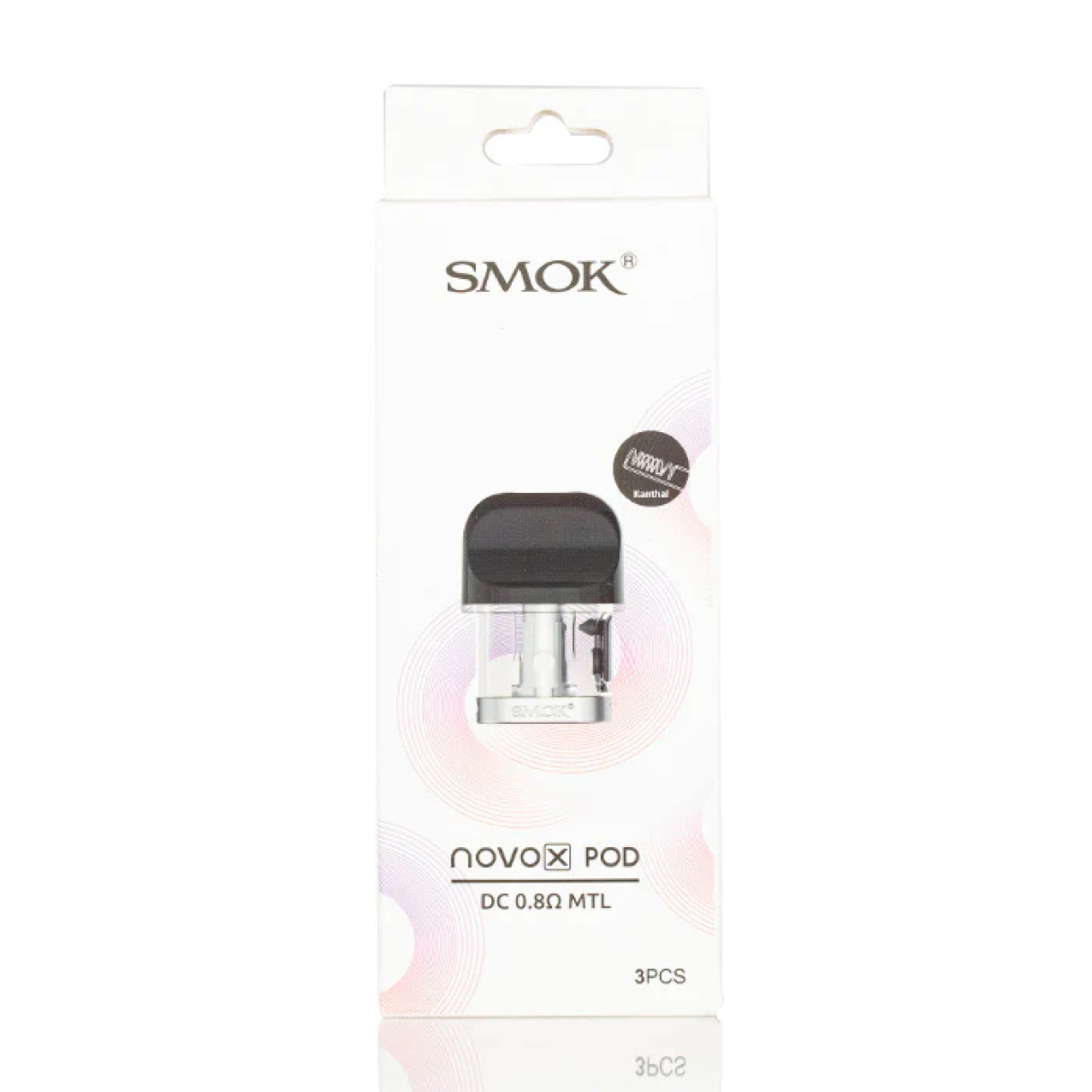 Smok Novo X Pod Meshed 0.8Ω Replacement Pods 3 Pack – Authentic