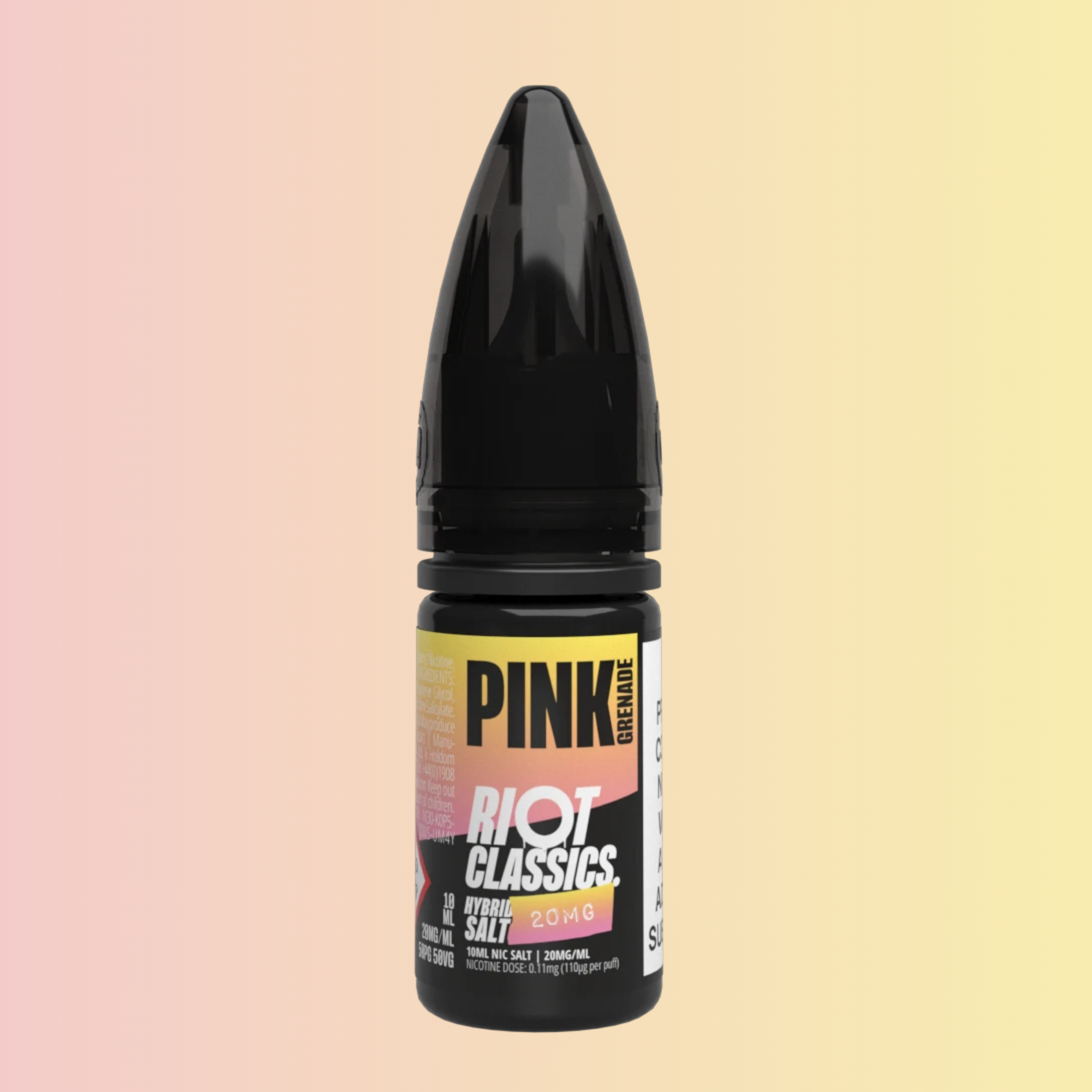 Pink Grenade Hybrid Salt E-Liquid by Riot Classics