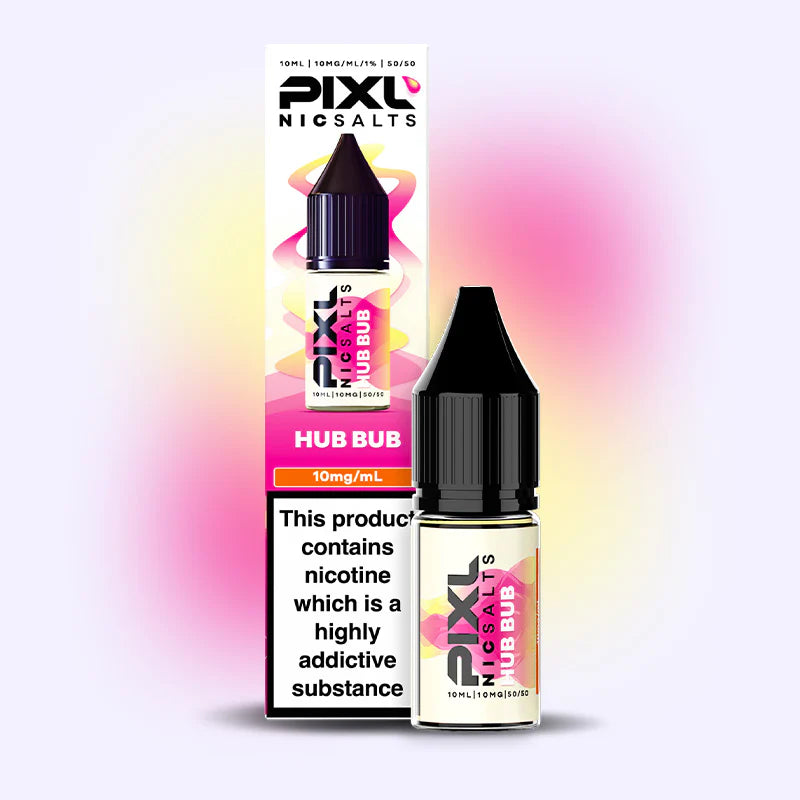HUB BUB Nic Salt E-liquid By Pixl