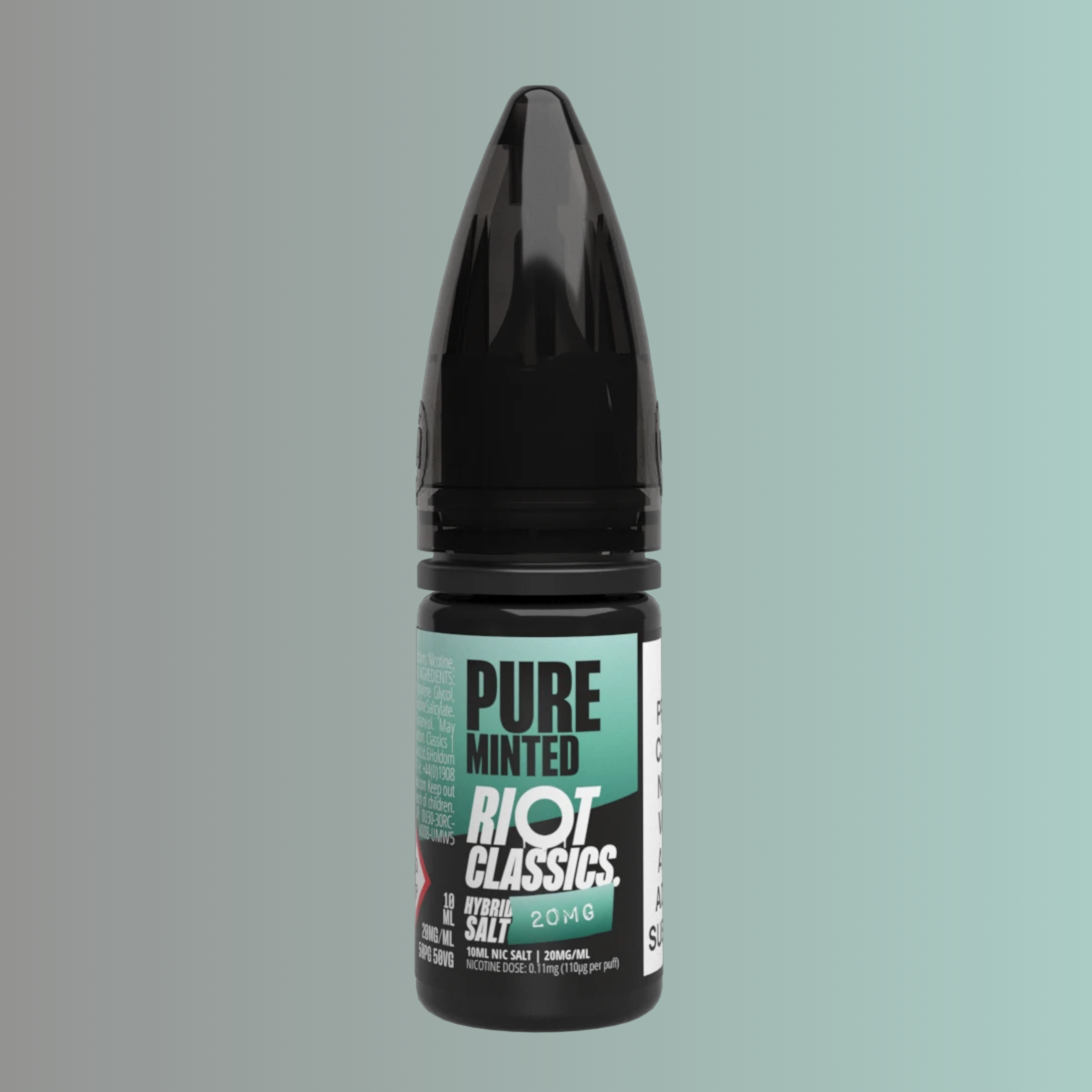 Pure Minted Hybrid Salt E-Liquid by Riot Classics