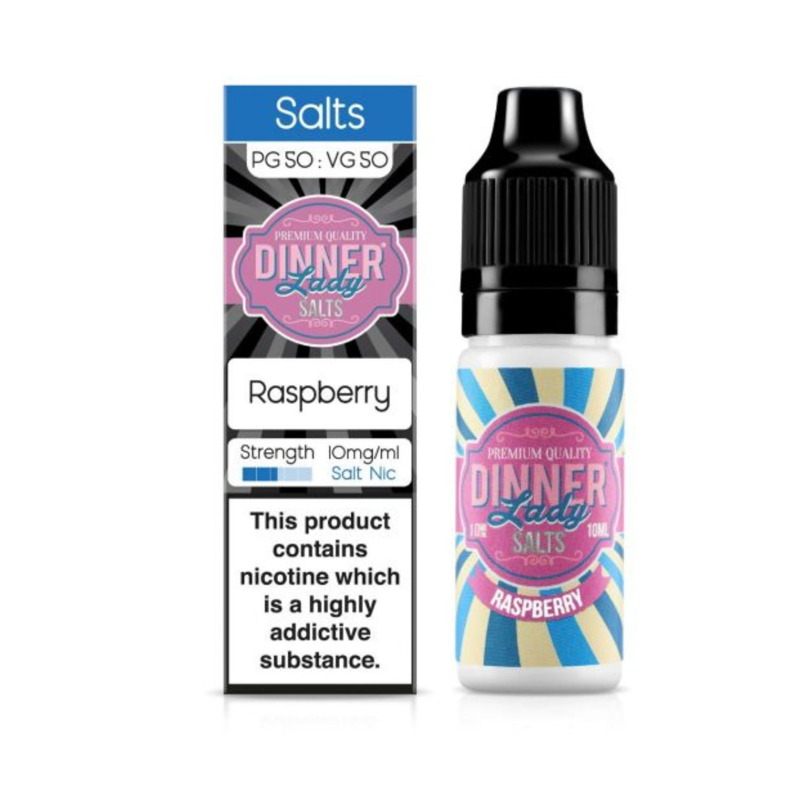 Blackcurrant Ice Nic Salt E-Liquid by Dinner Lady